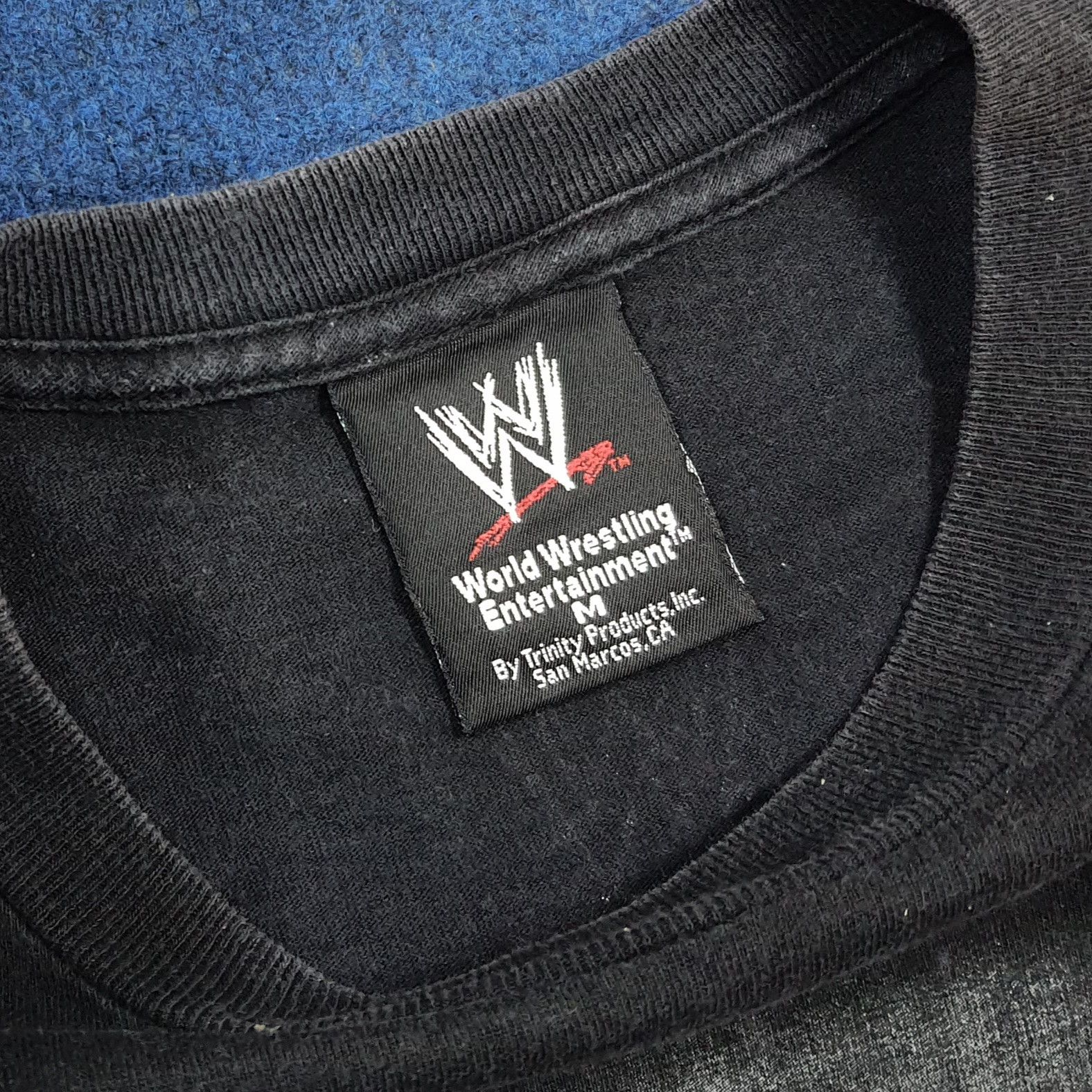 WWE Vintage WWE Kane American Wrestler Tshirt C299N3 Size US M / EU 48-50 / 2 - 5 Thumbnail