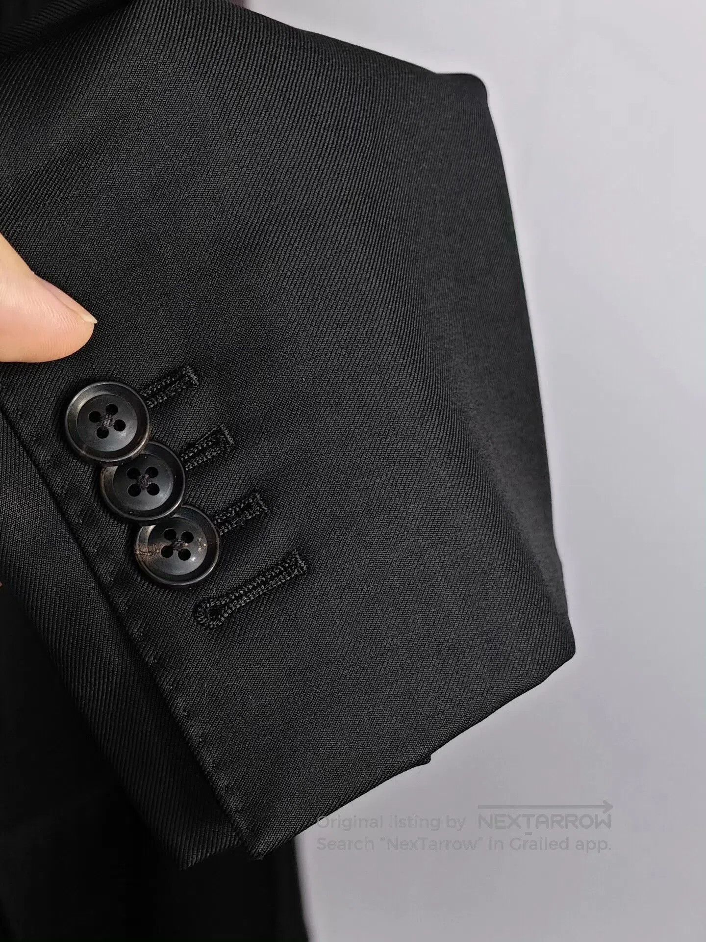 Japanese Brand Italian Wool Blend Custom Suit. Size US L / EU 52-54 / 3 - 4 Thumbnail