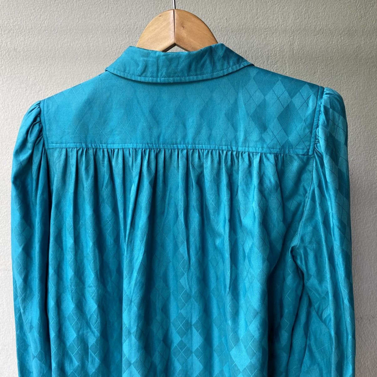 Givenchy Givenchy Life Diamond-Textured Puff Sleeve Blouse Size M / US 6-8 / IT 42-44 - 3 Thumbnail