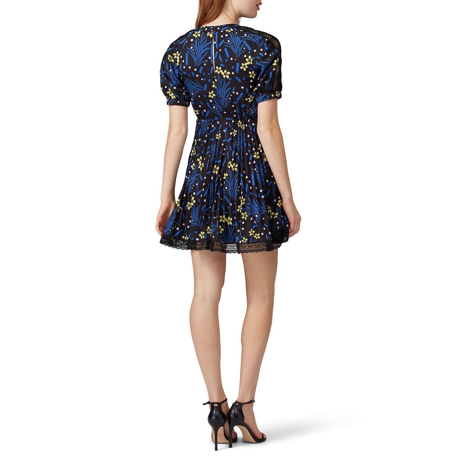 Self-Portrait Self-Portrait Wildflower Printed Mini Dress size 0 $450 Size XS / US 0-2 / IT 36-38 - 2 Thumbnail