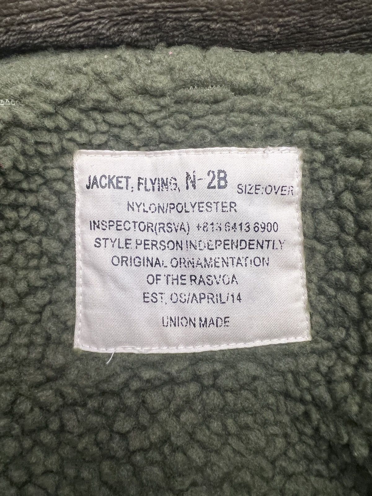 Japanese Brand Rasvoa US N-2B Bomber Jacket Size US M / EU 48-50 / 2 - 10 Thumbnail