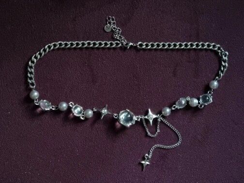 Jewelry Exquisite Star Geometric Crystal Chains Choker Size ONE SIZE - 4 Thumbnail