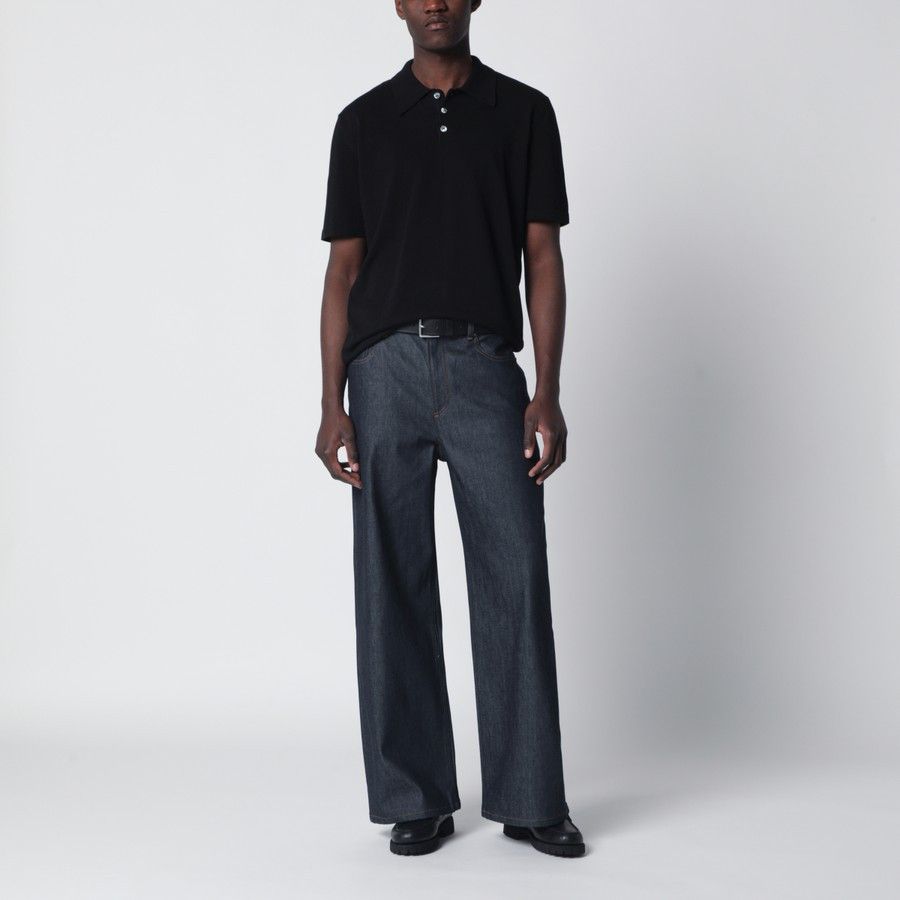 A.P.C. o1d2blof0226 Polo Shirt in Black Size US XL / EU 56 / 4 - 2 Thumbnail