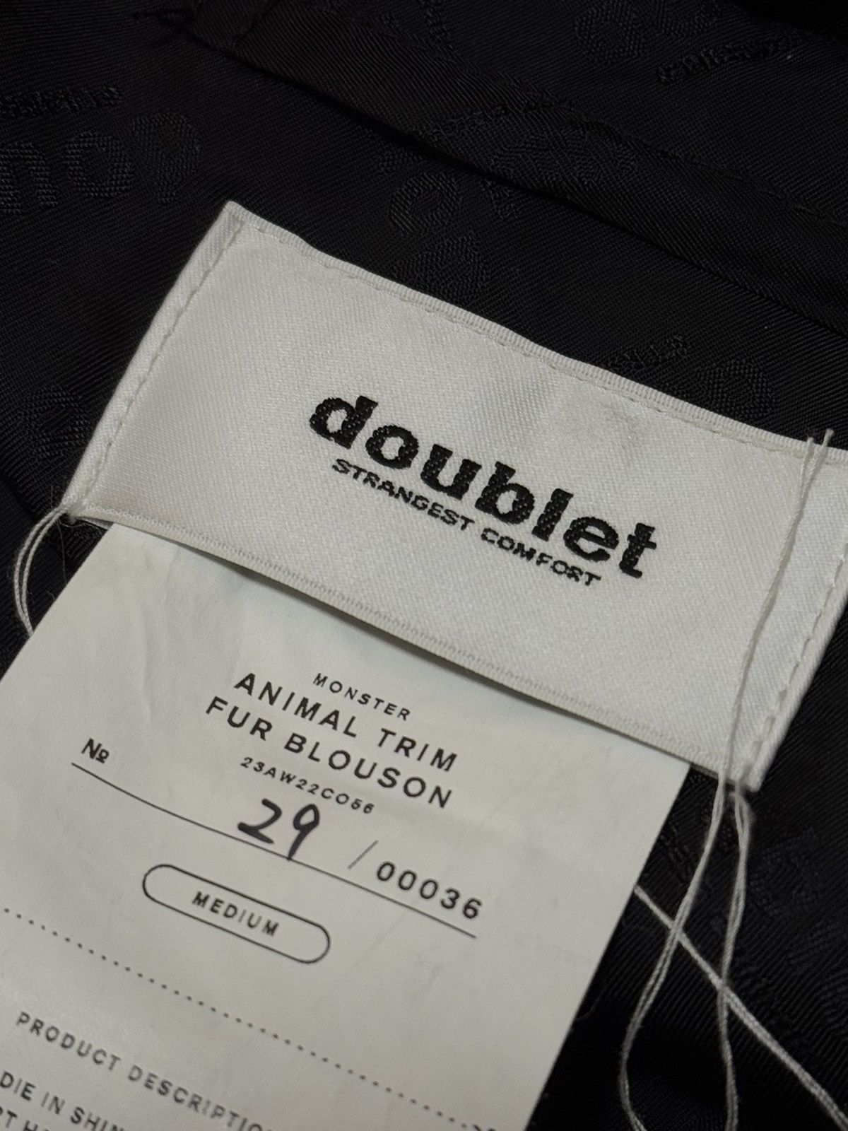 Doublet Doublet 24ss wolf overcoat Size US M / EU 48-50 / 2 - 8 Thumbnail