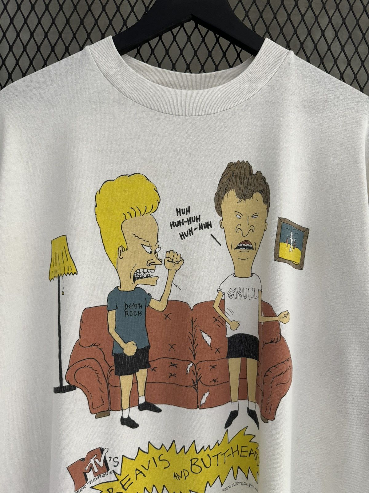 Mtv × Vintage Vintage 1993 Beavis and Butthead Stanley Desantis Promo Tee Size US XL / EU 56 / 4 - 2 Thumbnail