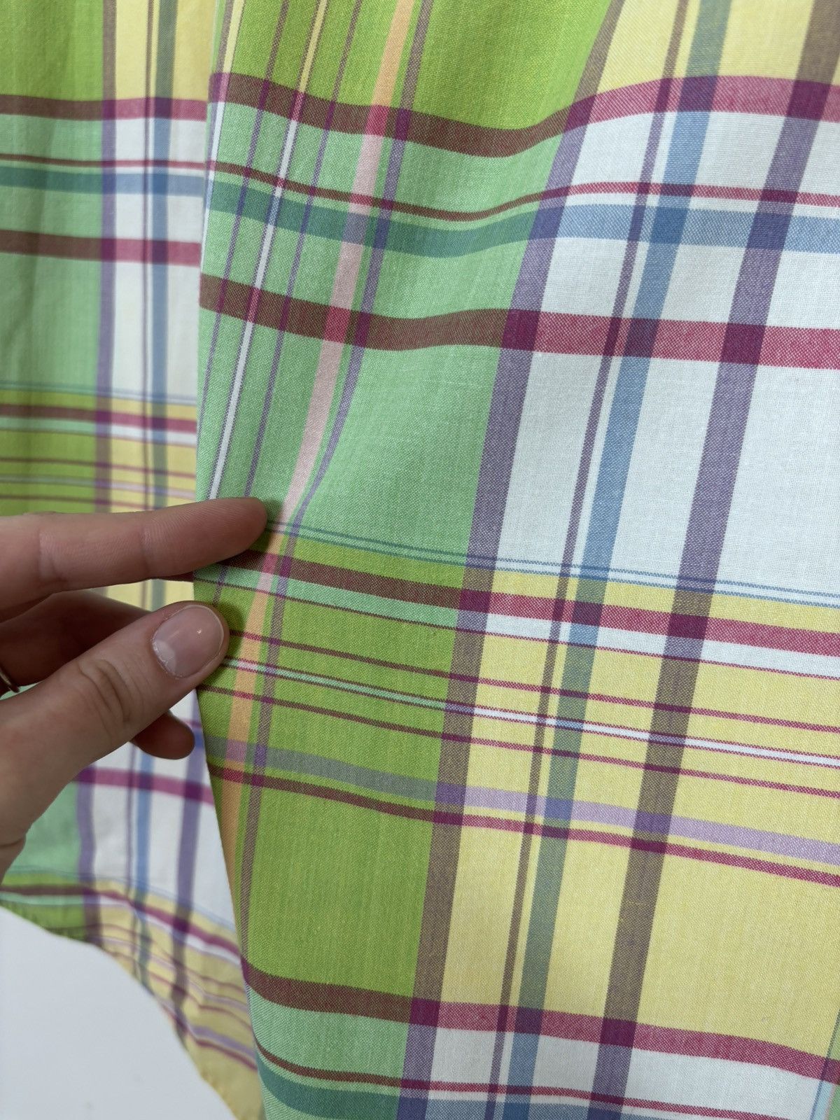Polo Ralph Lauren Polo Ralph Lauren Vintage Men’s Check Short Sleeve Shirt Size US L / EU 52-54 / 3 - 19 Thumbnail