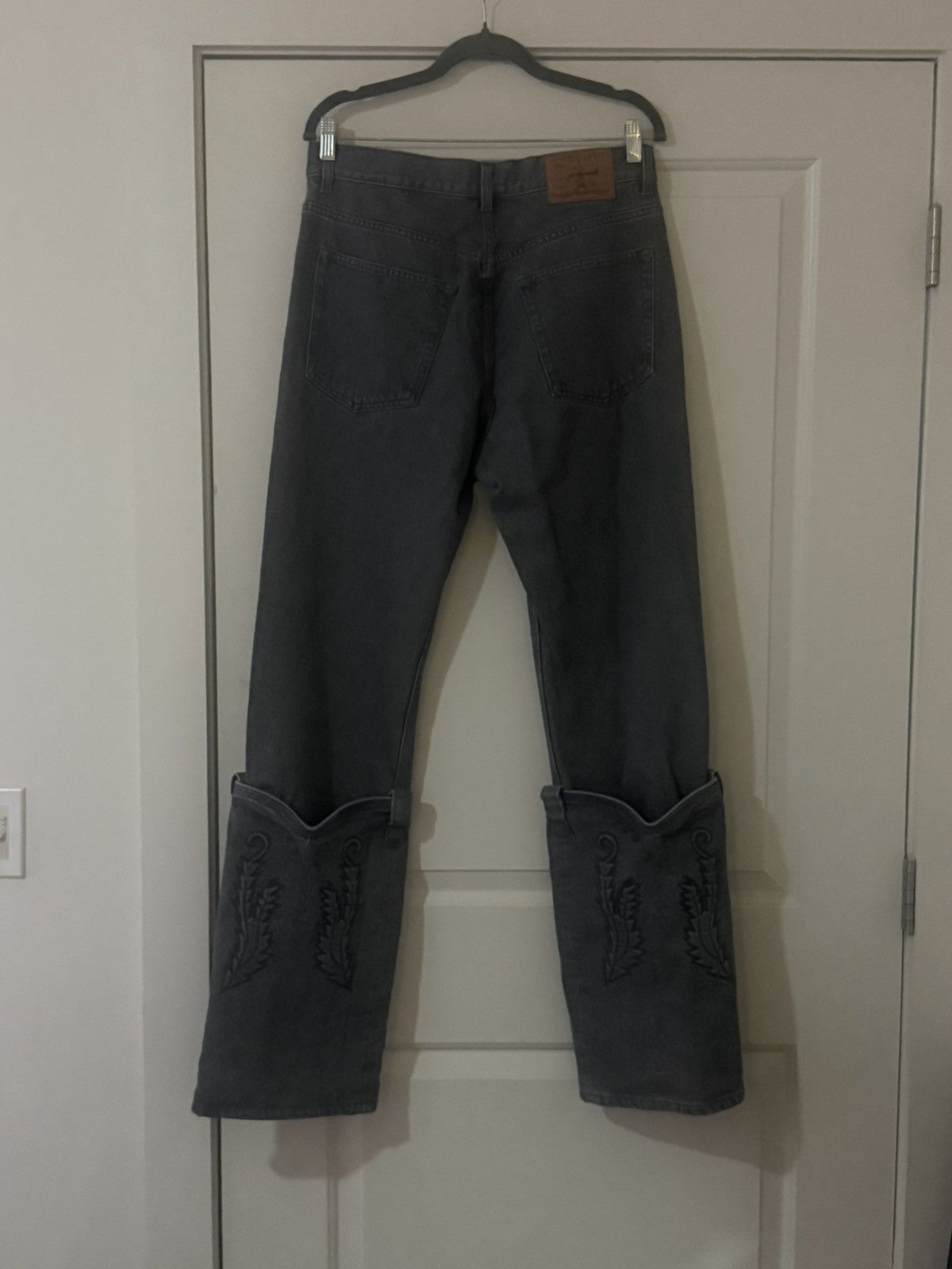 Y/Project Y/Project Evergreen Western Denim Grey 34 Detachable Cuffs Size US 34 / EU 50 - 4 Thumbnail