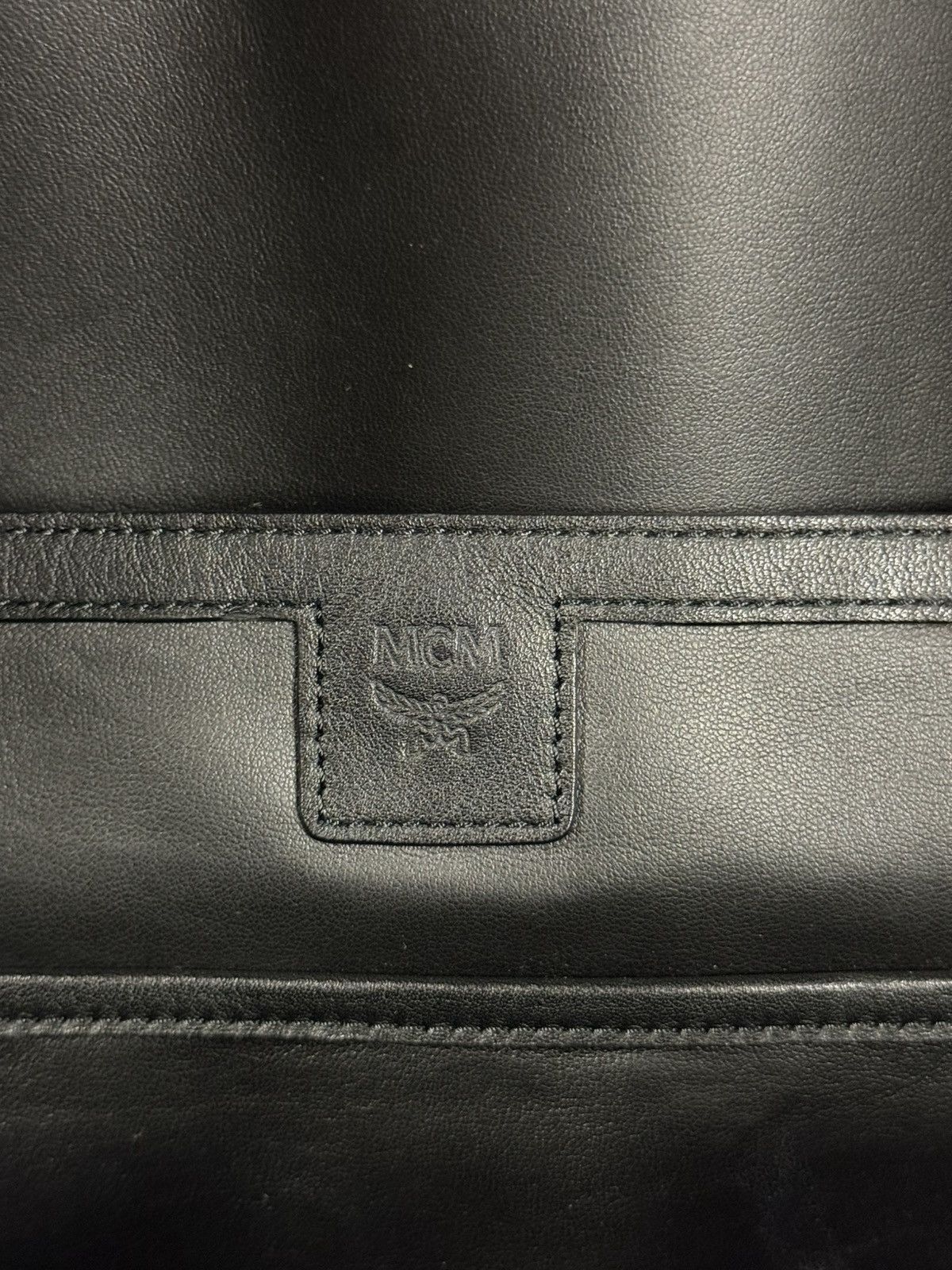 MCM MCM Classic Logo Brown Studs Medium Backpack 🧼 Size ONE SIZE - 19 Thumbnail