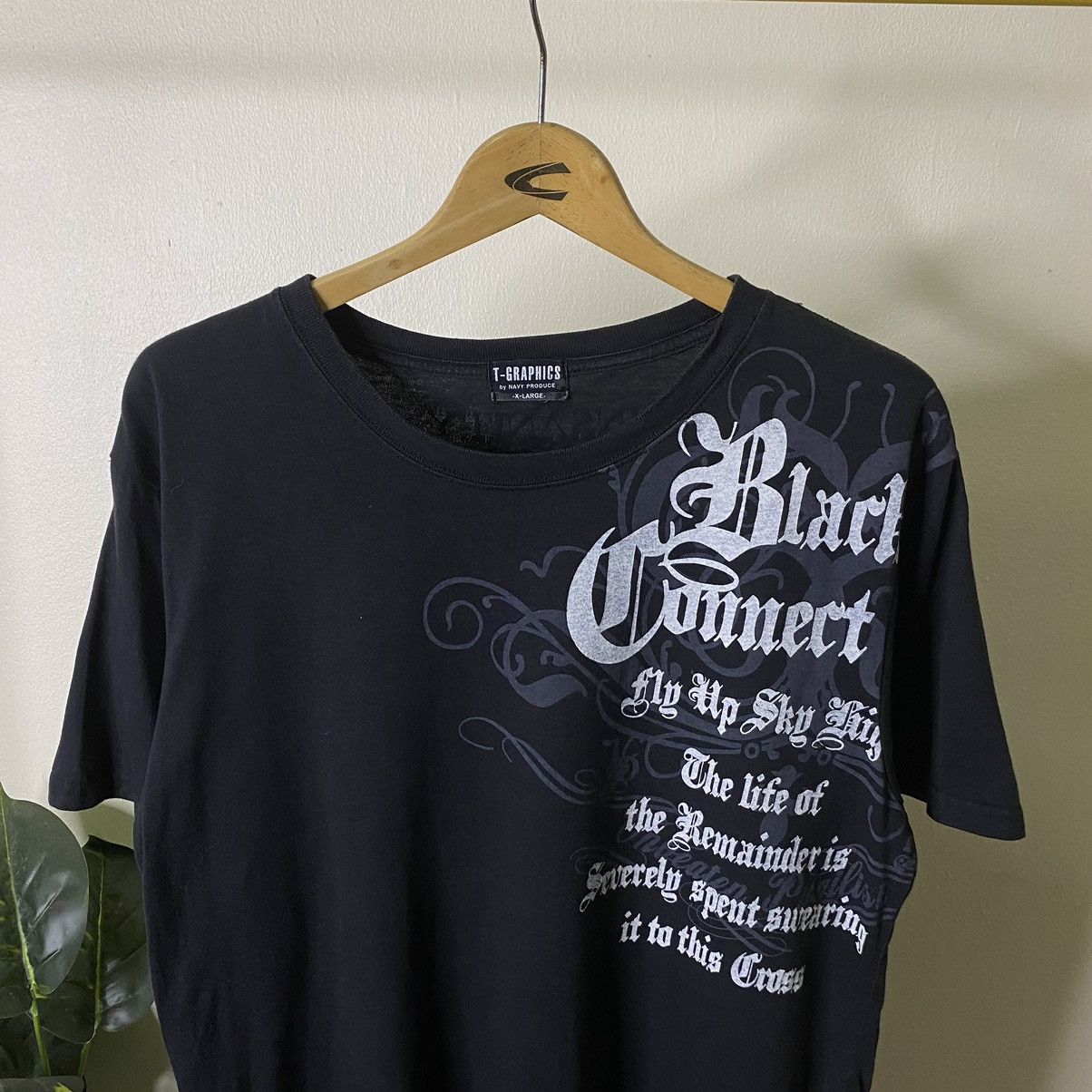 If Six Was Nine × Japanese Brand × Seditionaries Black Connect Seditionaries Poem Cyber Gothic Punk Tee Size US L / EU 52-54 / 3 - 2 Thumbnail