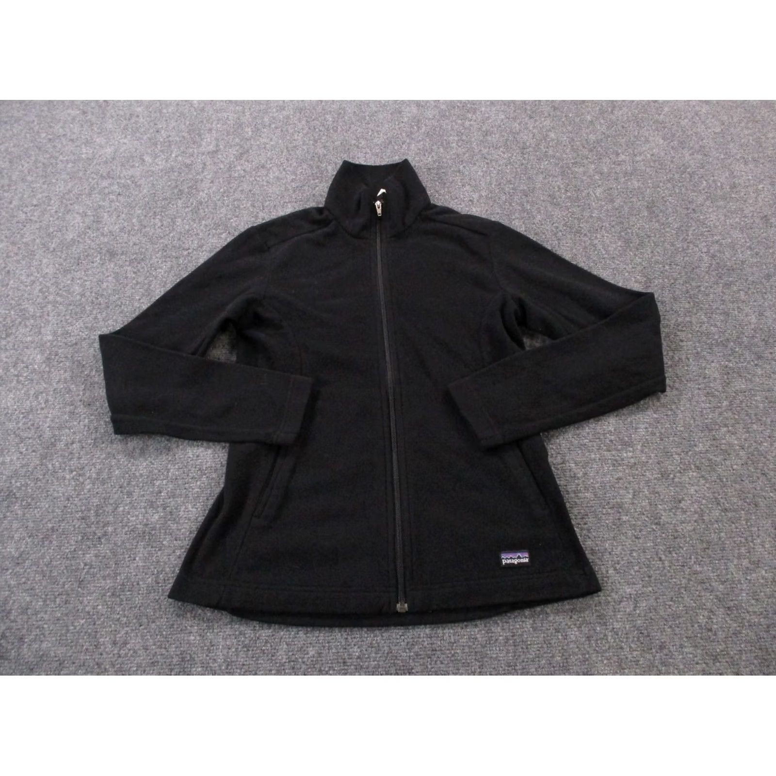 Patagonia Patagonia Jacket Womens S Black Lightweight Fleece Outdoor Hiking Windbreaker Zip Full Zip Casual Men/Women Size S / US 4 / IT 40 - 2 Thumbnail