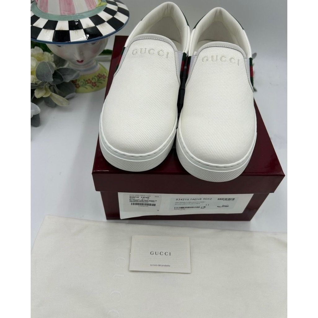 Gucci Men's Gucci ace slip on sneakers size 11 fits 11.5 US Size US 11.5 / EU 44-45 - 11 Thumbnail