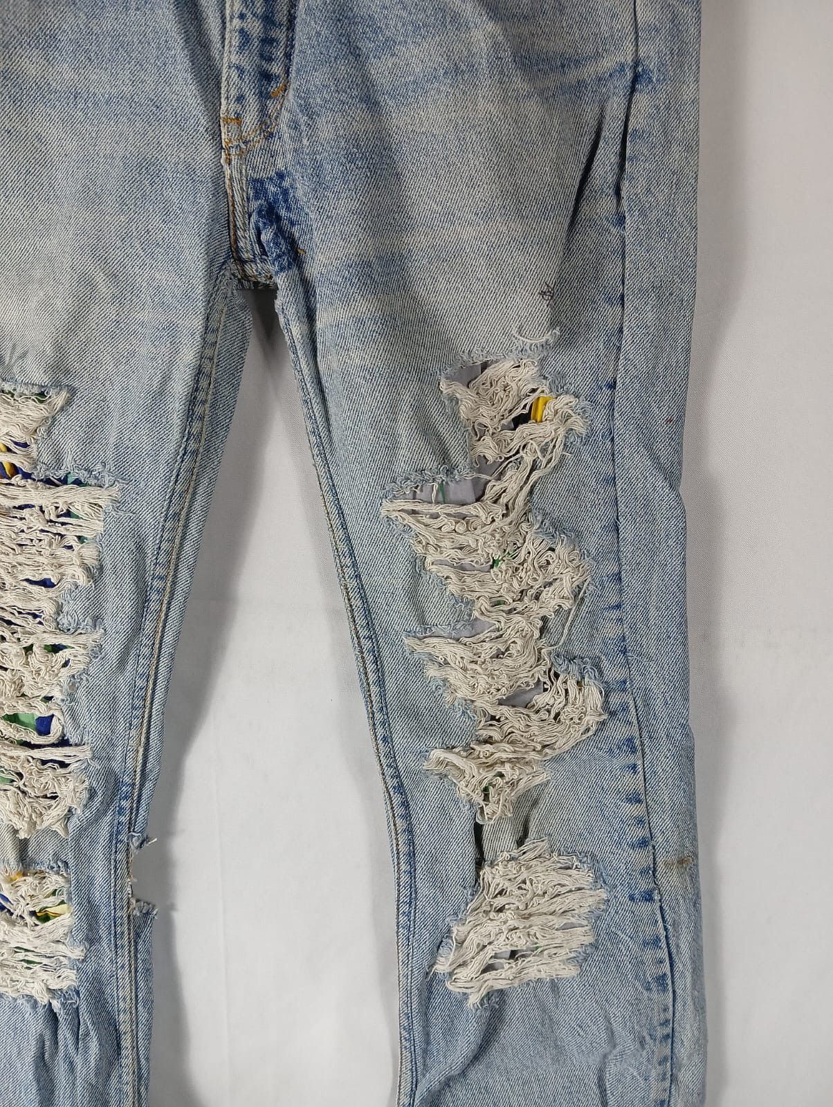 Levi's Vintage Clothing Vintage distressed Levis Size 30 orange tab Size US 30 / EU 46 - 2 Thumbnail
