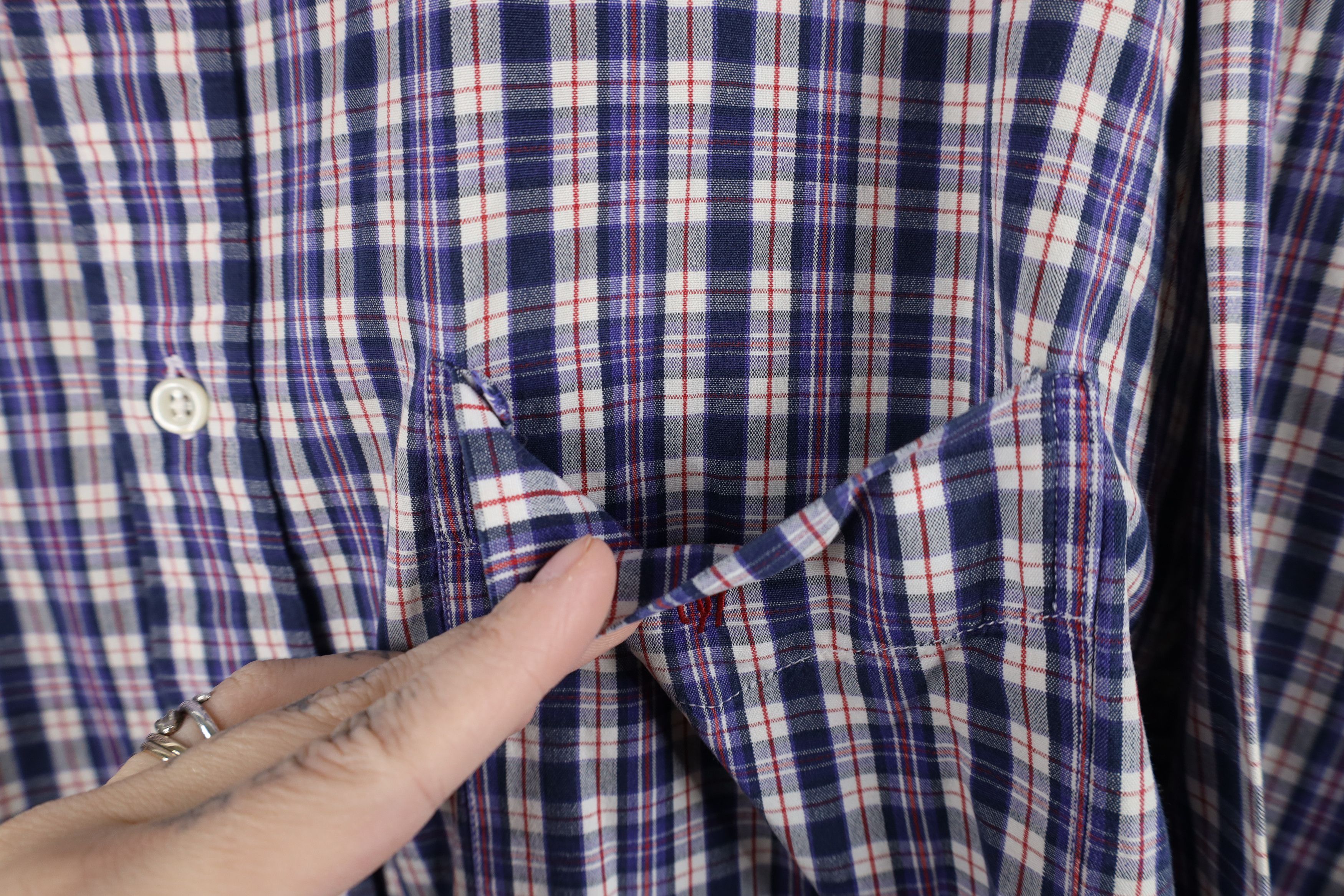 Ralph Lauren Vintage 90s Ralph Lauren Blaire Collared Button Down Shirt Size US XL / EU 56 / 4 - 5 Thumbnail