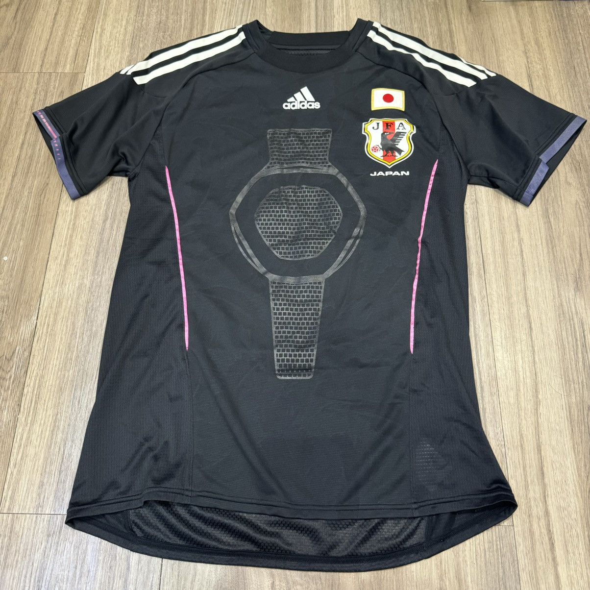 Adidas Japan women football 2010 player issue goalkeeper shirt Size L / US 10 / IT 46 - 1 Thumbnail