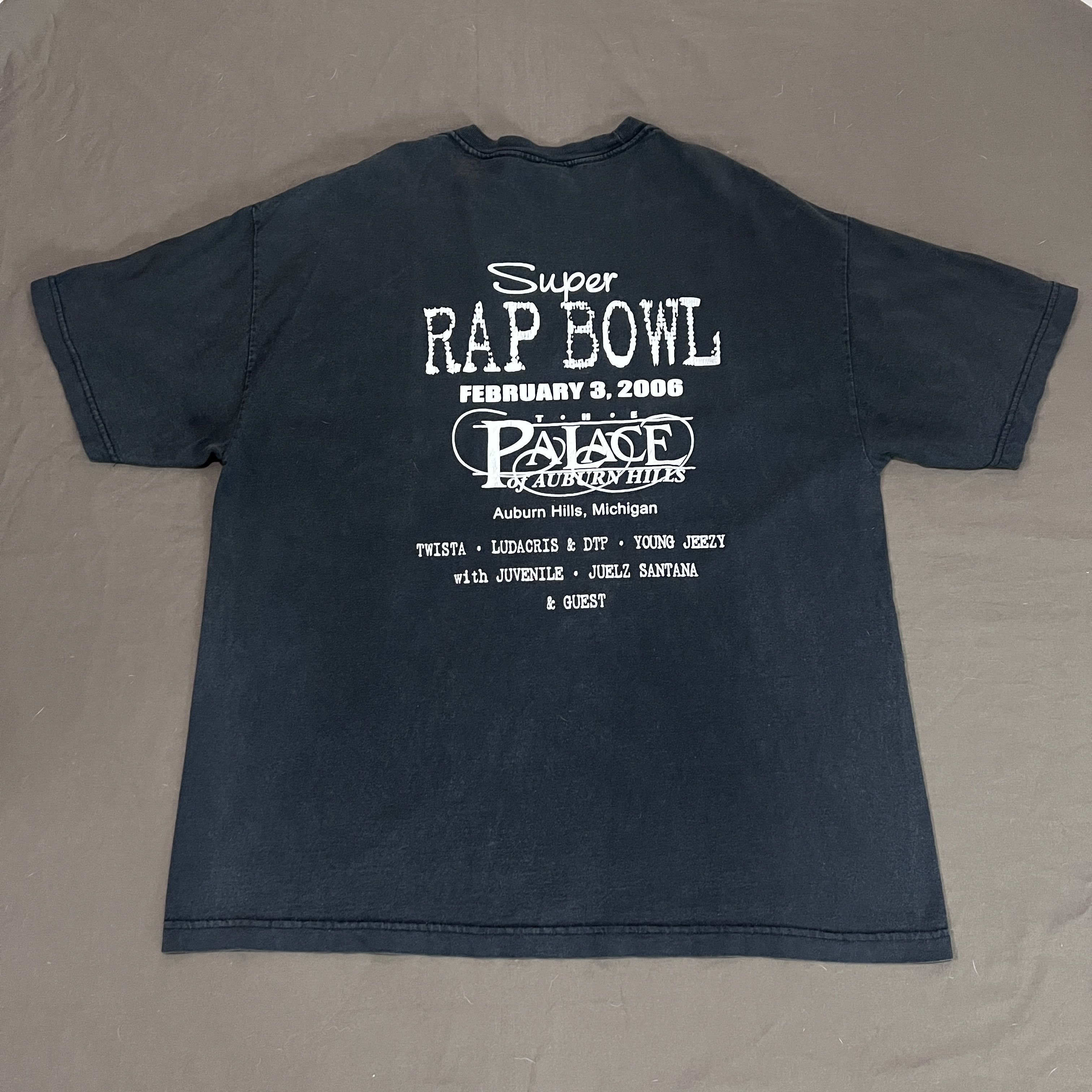 Vintage Y2K Rap Bowl Ludacris Twista Jeezy Juvenile Juelz Santana Size US XXL / EU 58 / 5 - 8 Thumbnail