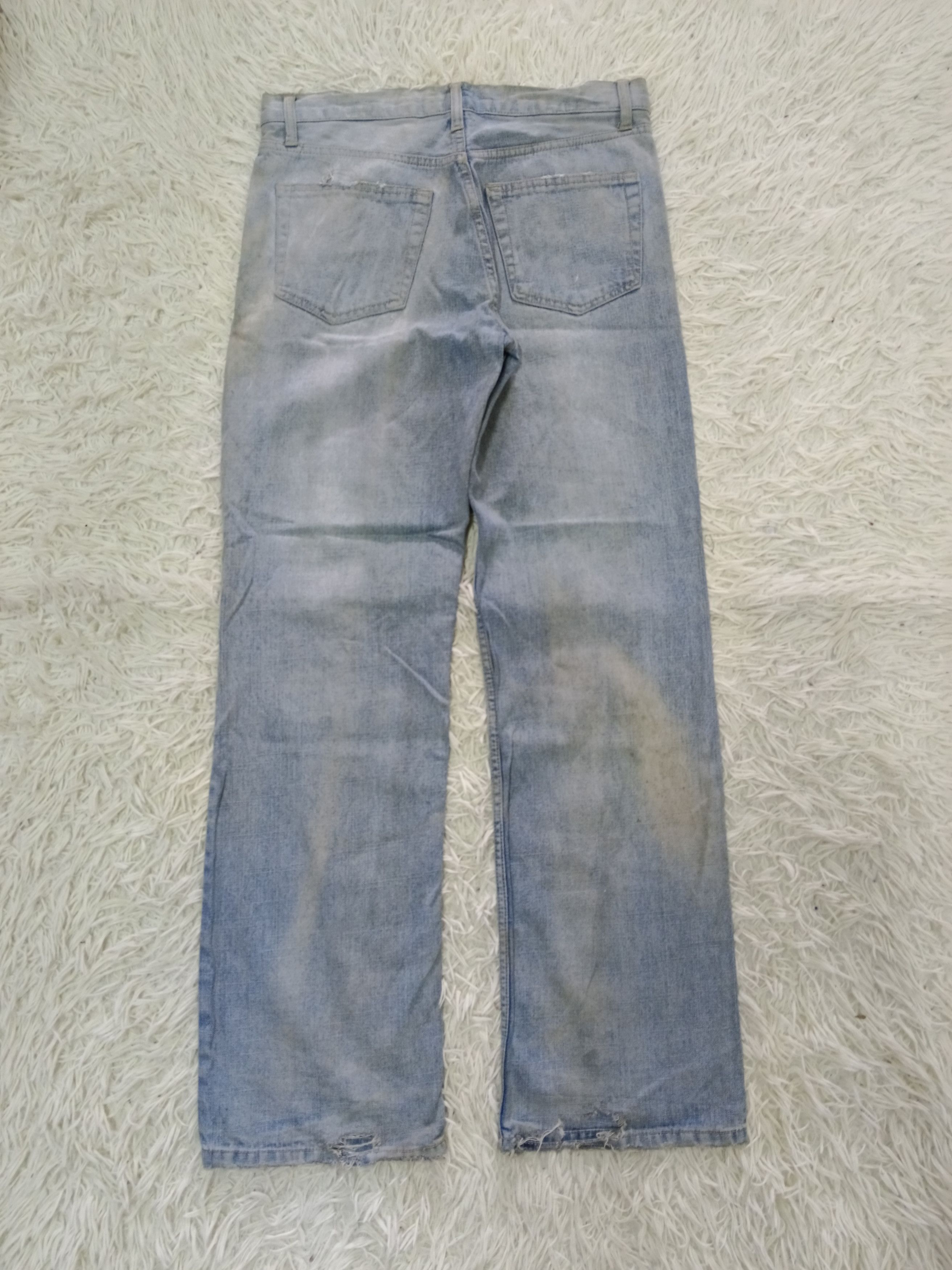 Japanese Brand DiSTRESSED RUSTY JAPANESE BRAND PACTHWORK FREEBEAT Size US 32 / EU 48 - 2 Thumbnail