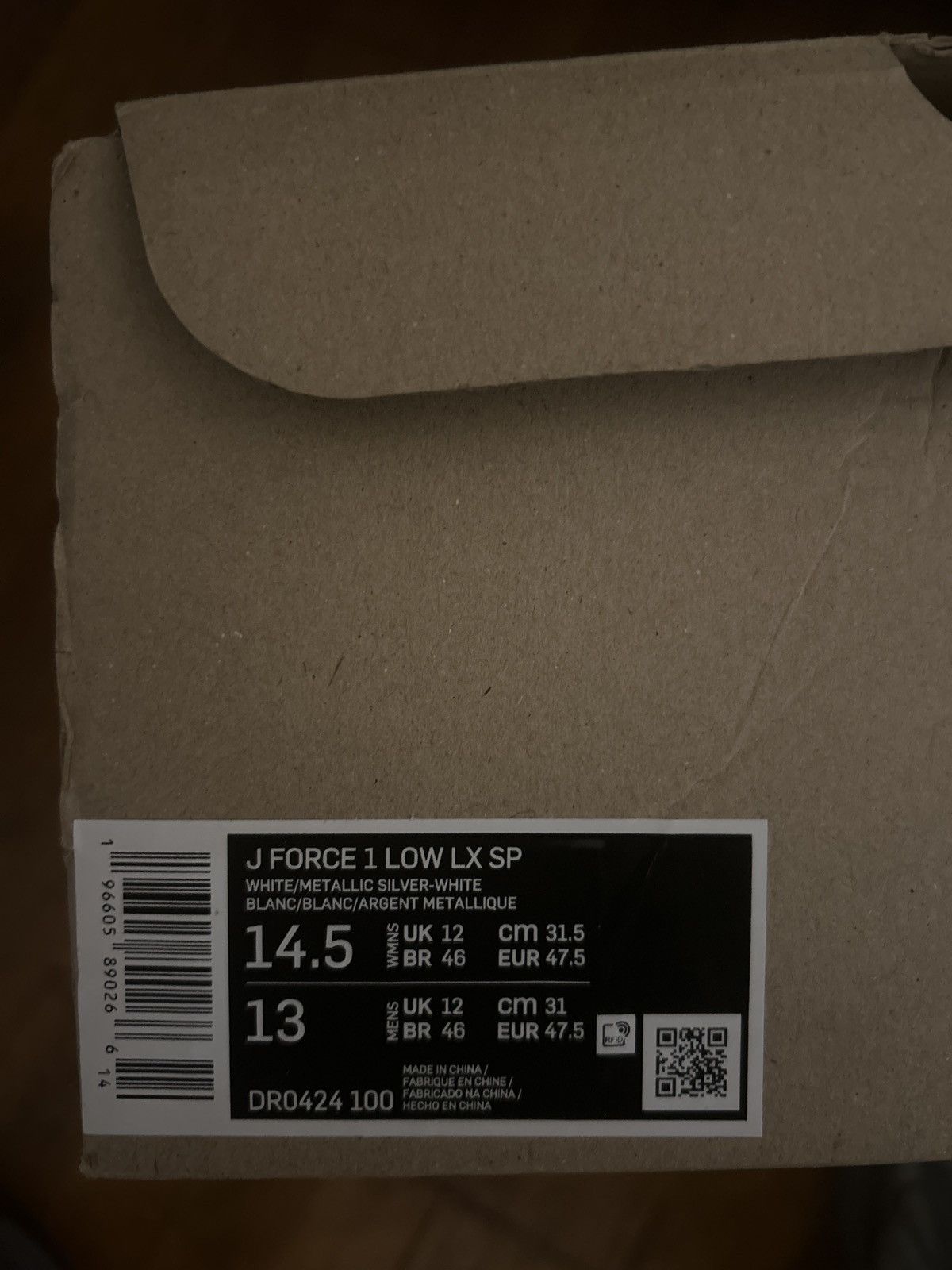 Jacquemus × Nike Nike x Jacquemus J Force 1 Low LX "Jacquemus White" Sneakers Size US 13 / EU 46 - 10 Thumbnail