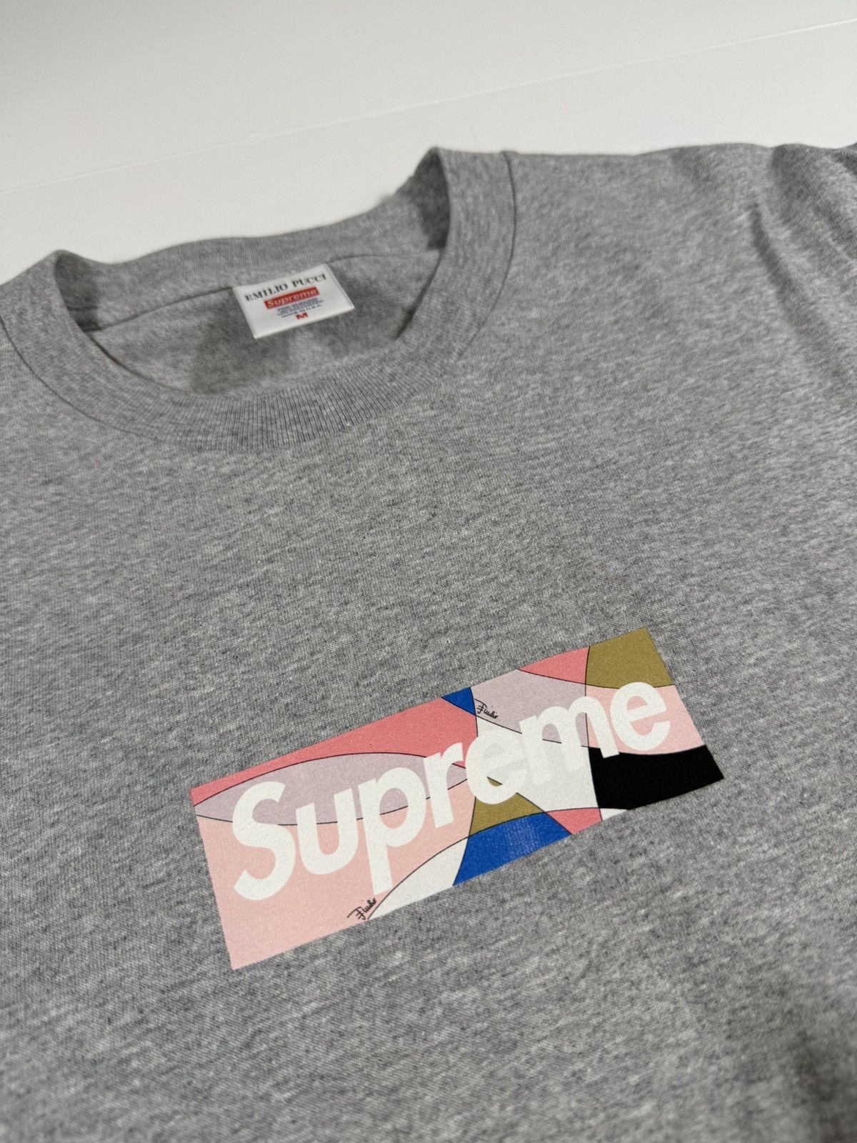 Supreme Emilio Pucci Box Logo Bogo Tee