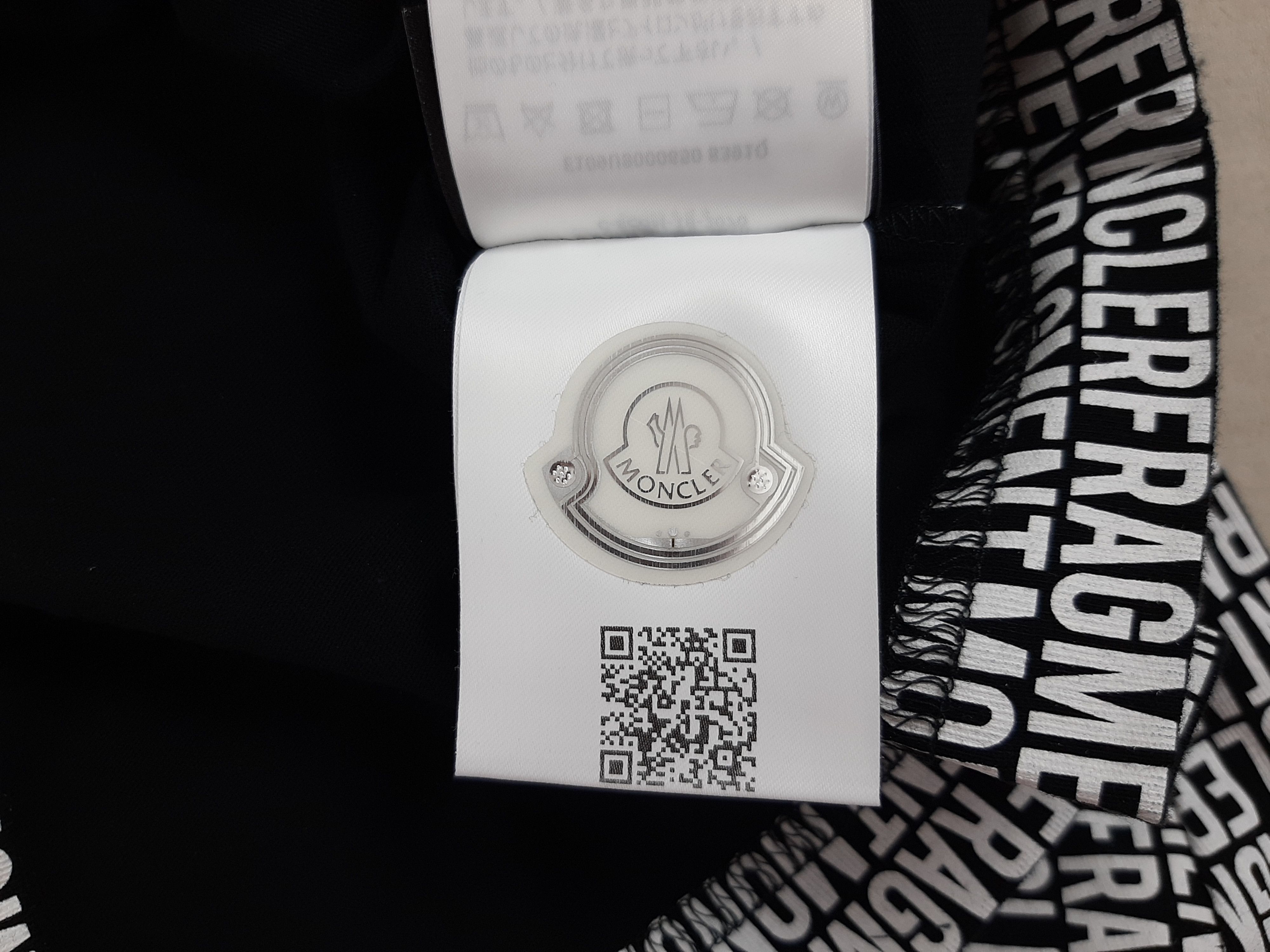 Moncler Genius 7 x Fragment T-Shirt Multicolor Men's Size S