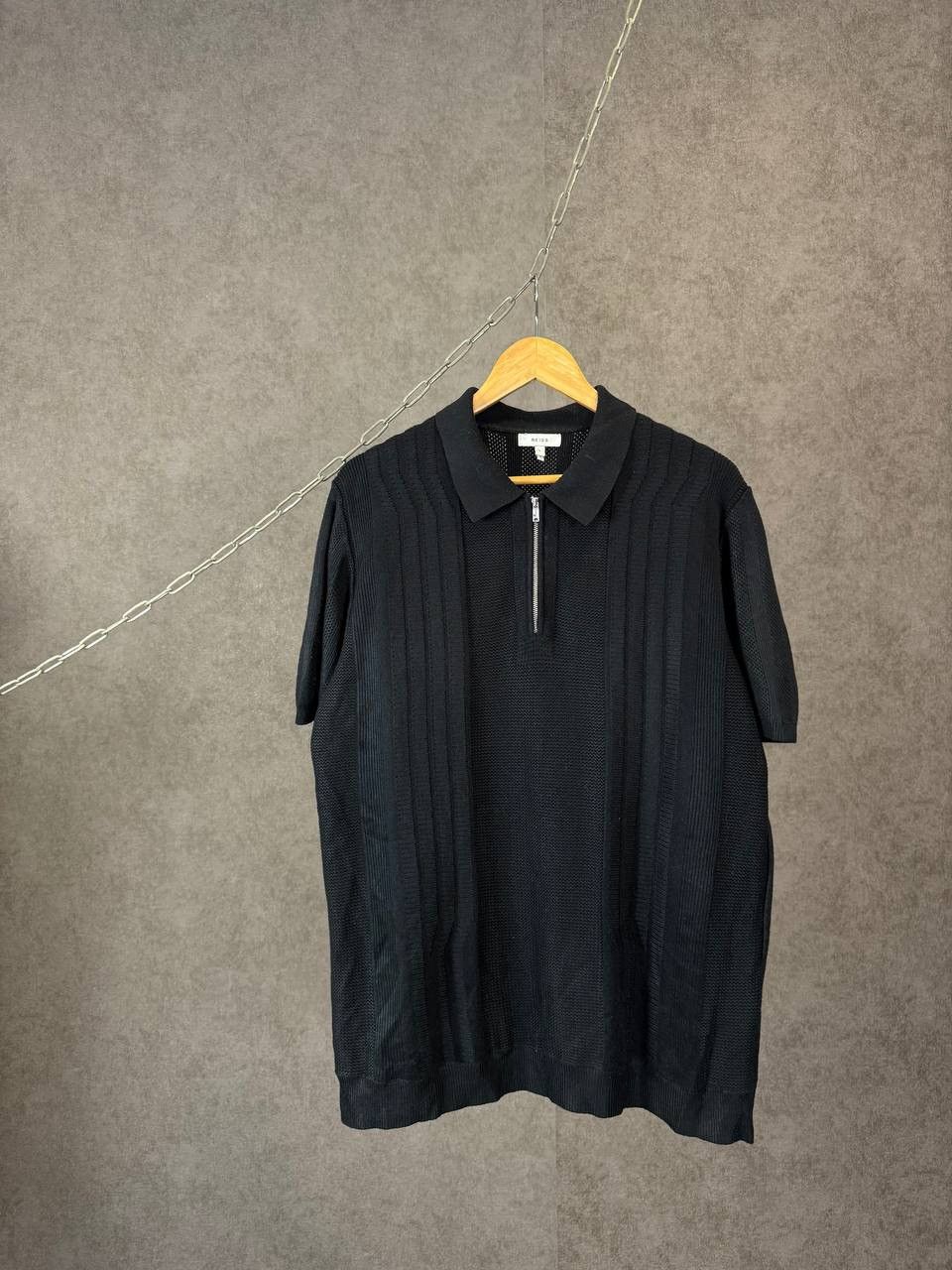 Reiss Reiss designer zip polo tee Size US XL / EU 56 / 4 - 1 Thumbnail