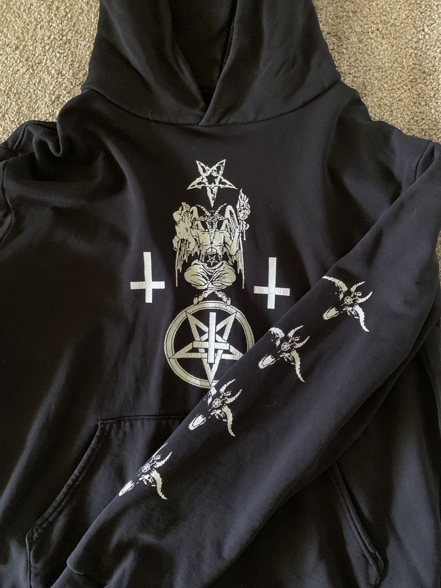 Playboi Carti Playboi Carti Son of Darkness Hoodie Size US XL / EU 56 / 4 - 4 Thumbnail
