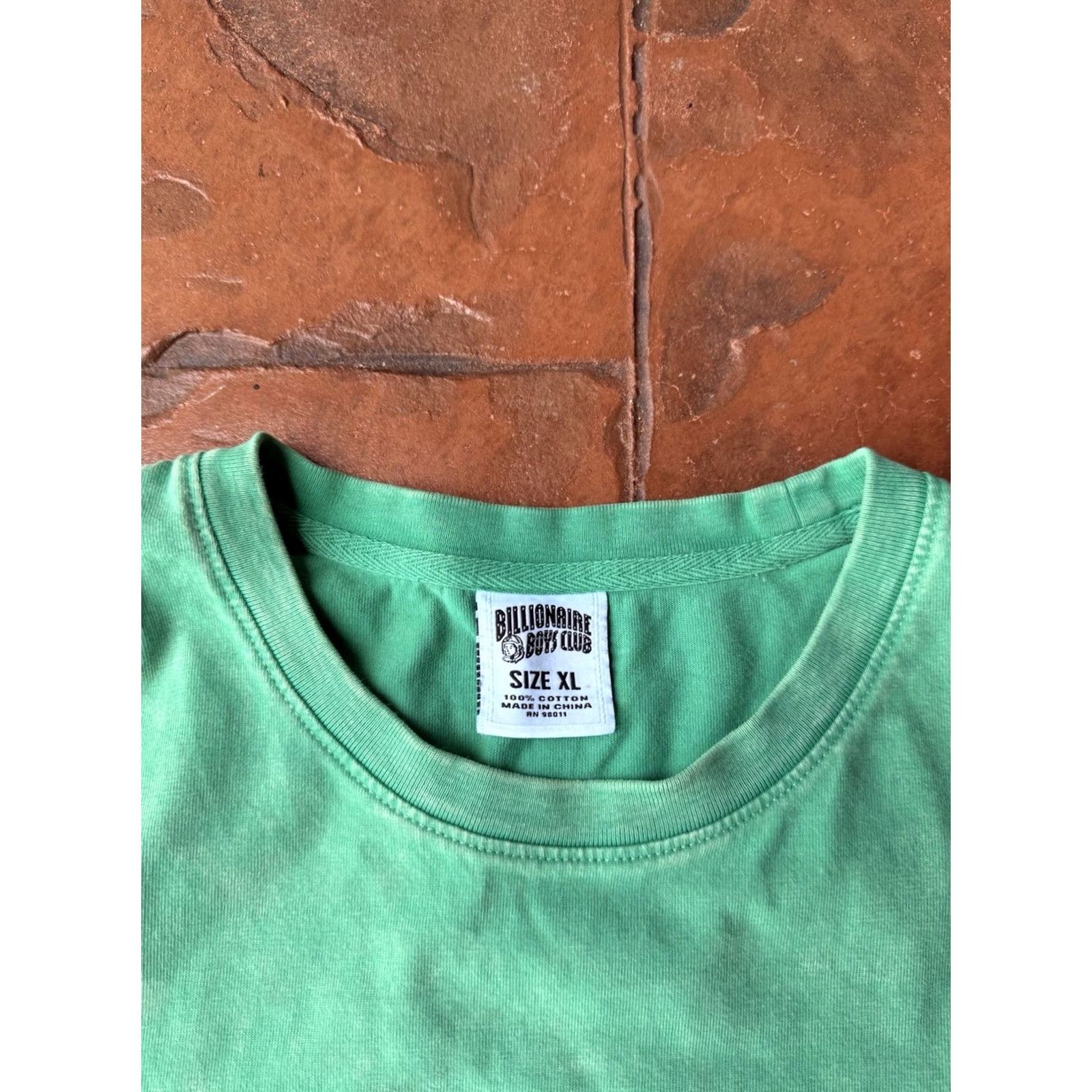 Billionaire Boys Club VINTAGE Billionaire Boys Club Logo Spell Out Graphic T-Shirt XL Tie Dye Green Mens Casual Short Sleeve Crew Neck Graphic Print 90s Streetwear Boys Size US XL / EU 56 / 4 - 2 Thumbnail
