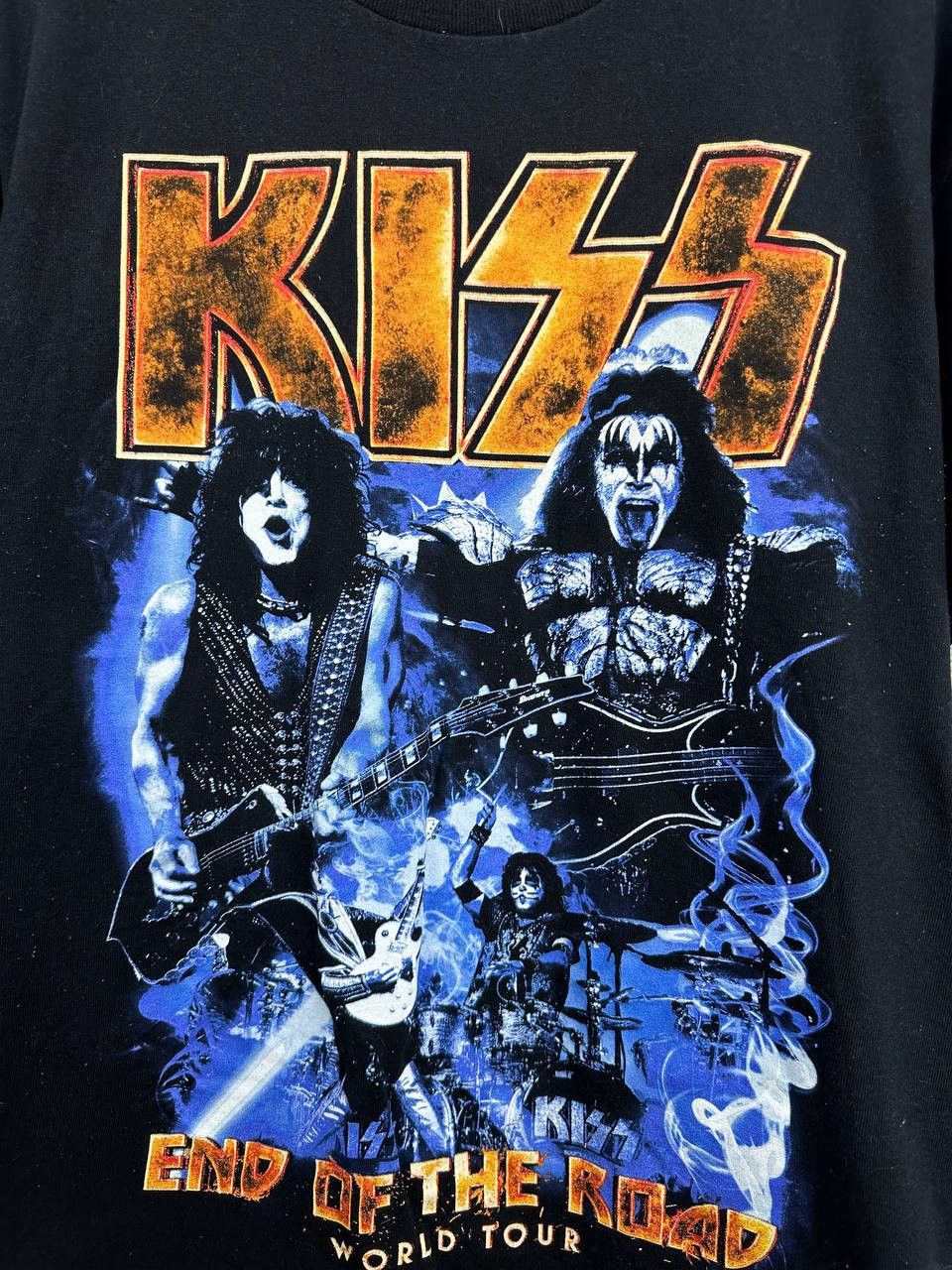 KISS KISS End of the Road Tour 2019 Tee Band Concert T-Shirt Size US L / EU 52-54 / 3 - 6 Thumbnail