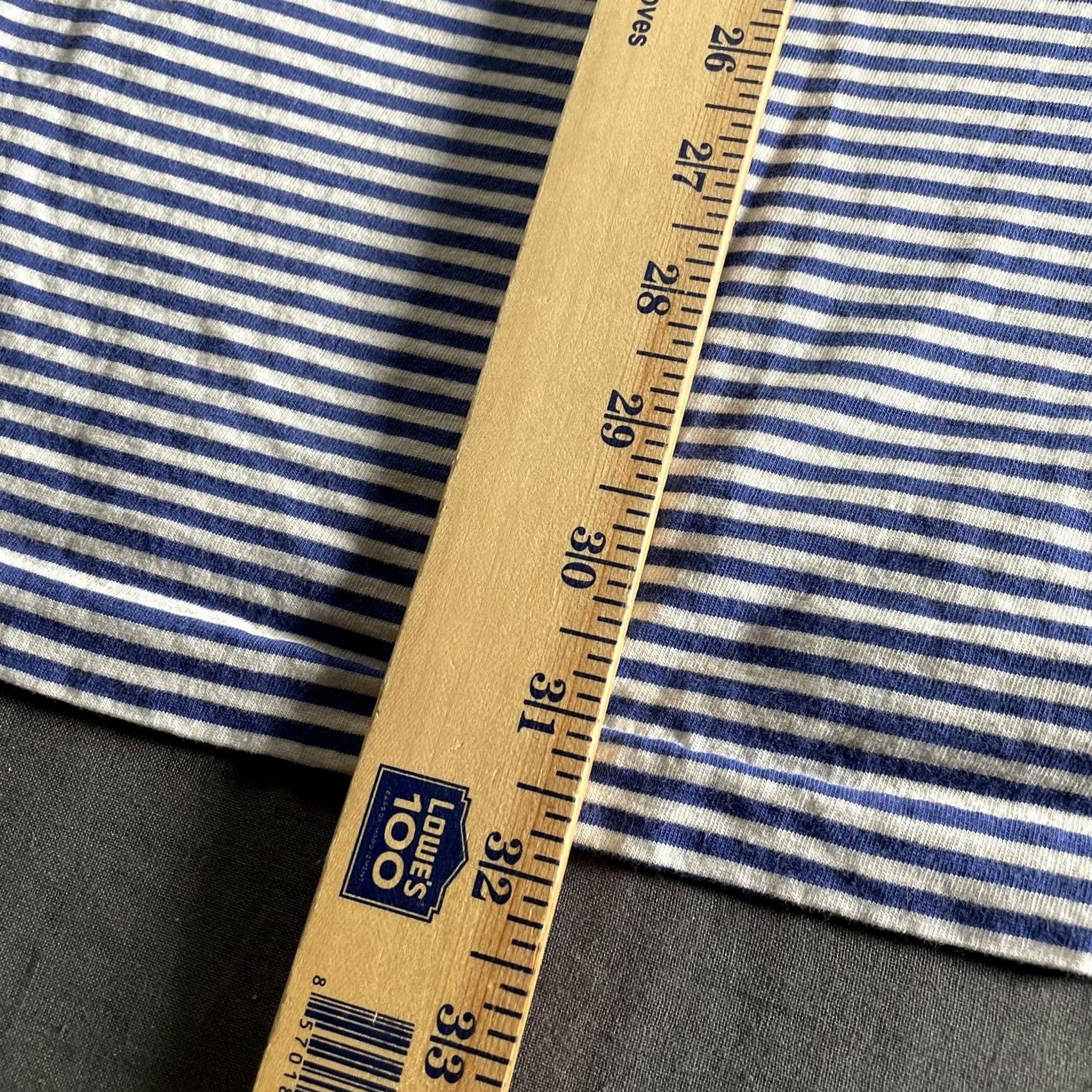 Polo Ralph Lauren VINTAGE Polo Ralph Lauren Polo Shirt Mens 4XB Big Blue Striped Pocket Jersey Shirt Mens Big 4X Blue Striped Pocket Size US XXL / EU 58 / 5 - 5 Thumbnail