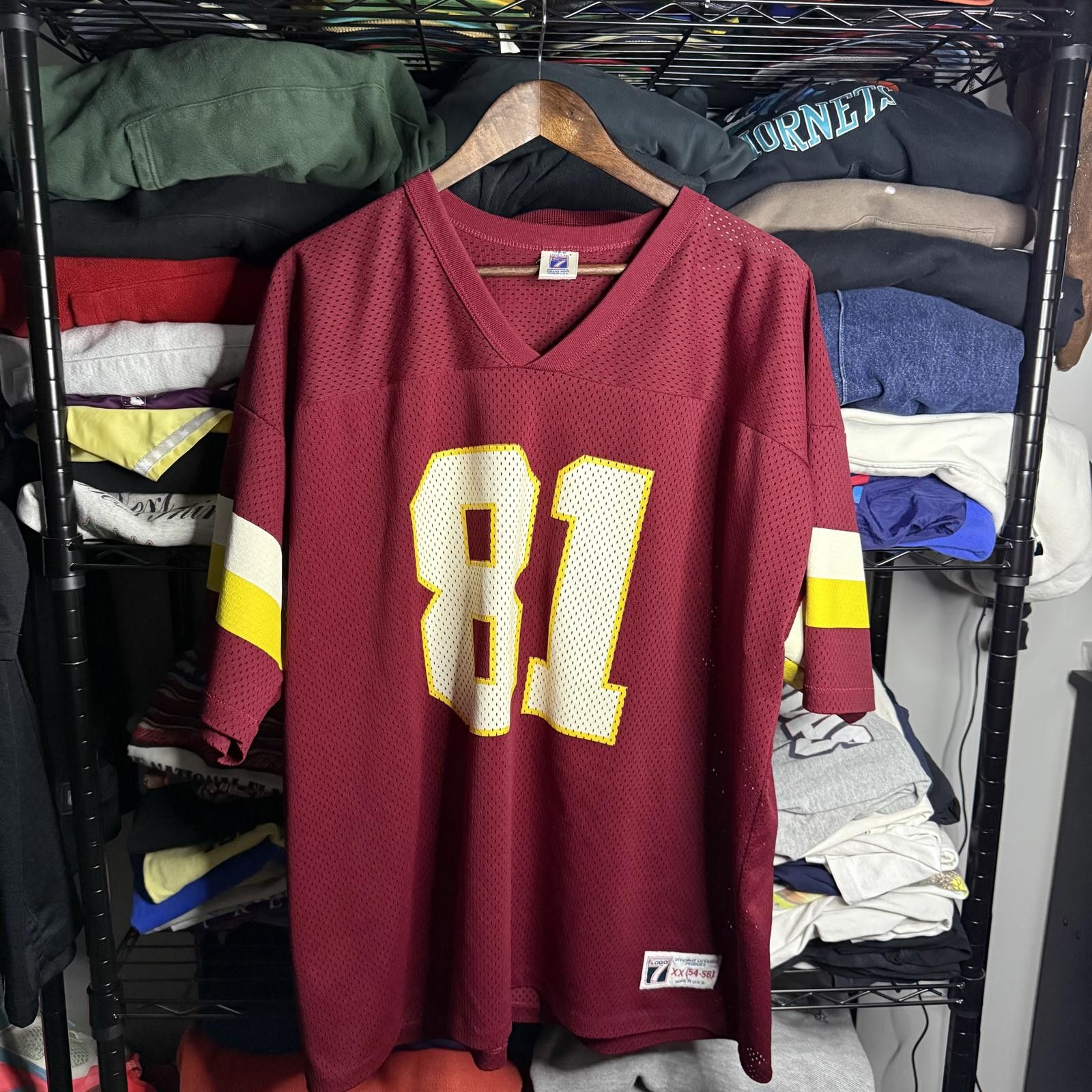 Logo 7 Vintage Football Jersey for that team haha Size US XXL / EU 58 / 5 - 1 Thumbnail