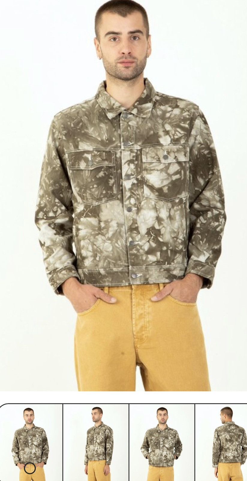 Stussy Dyed Ranch Jacket Size US S / EU 44-46 / 1 - 3 Thumbnail