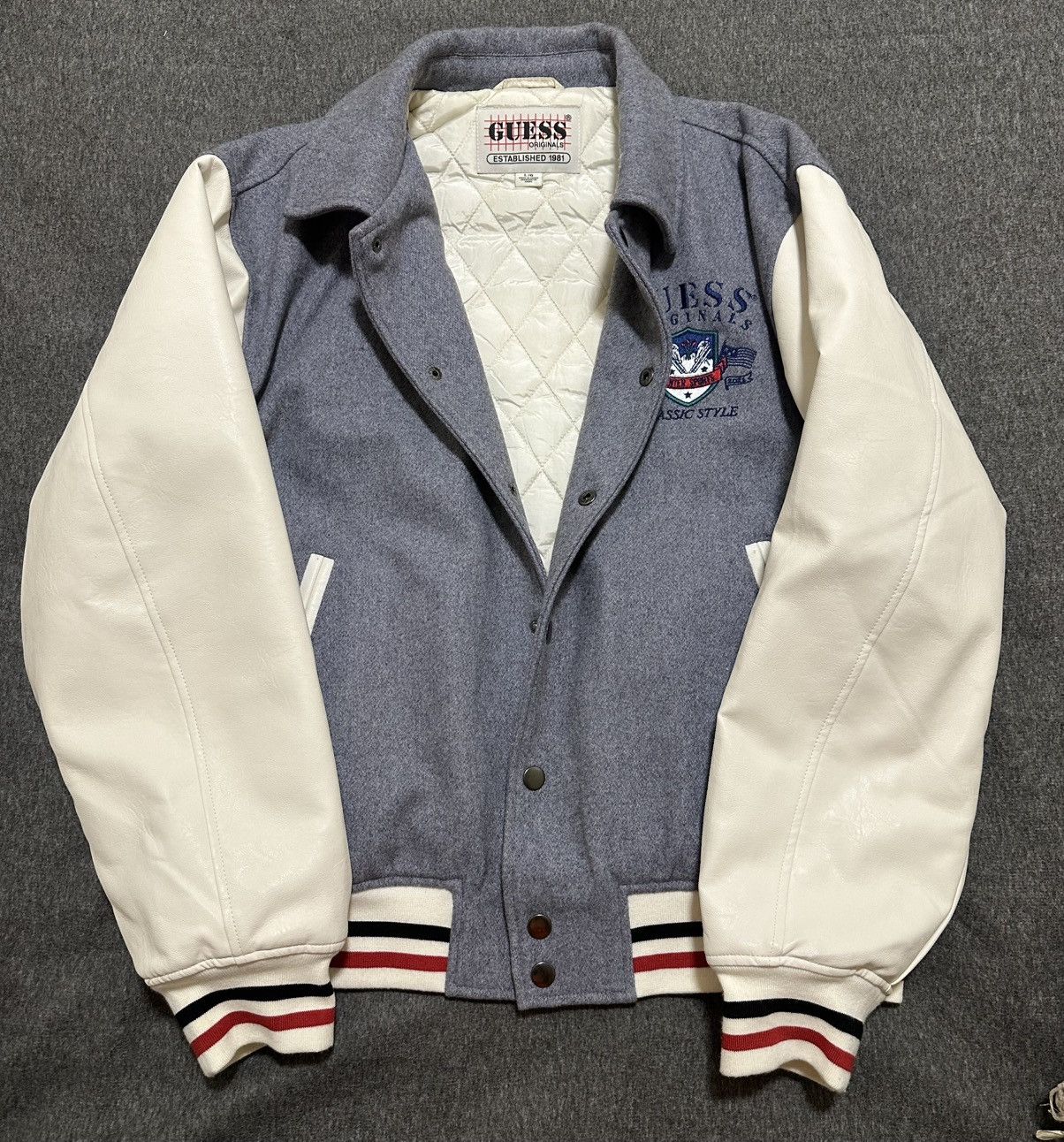 Guess Guess varsity jacket Size US L / EU 52-54 / 3 - 4 Thumbnail