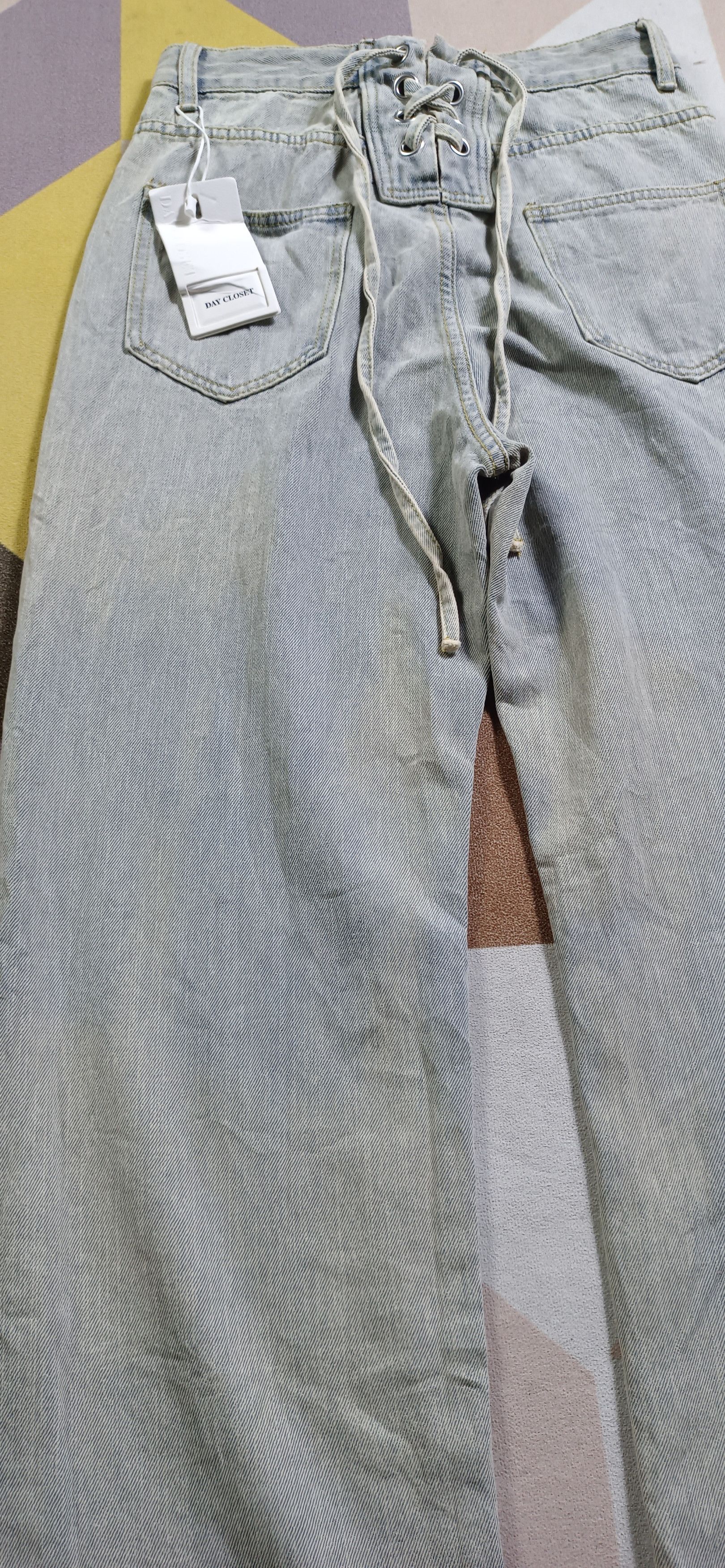 Japanese Brand Vintage🔥Day Closet Baggie Distressed Denim Size US 28 / EU 44 - 9 Thumbnail
