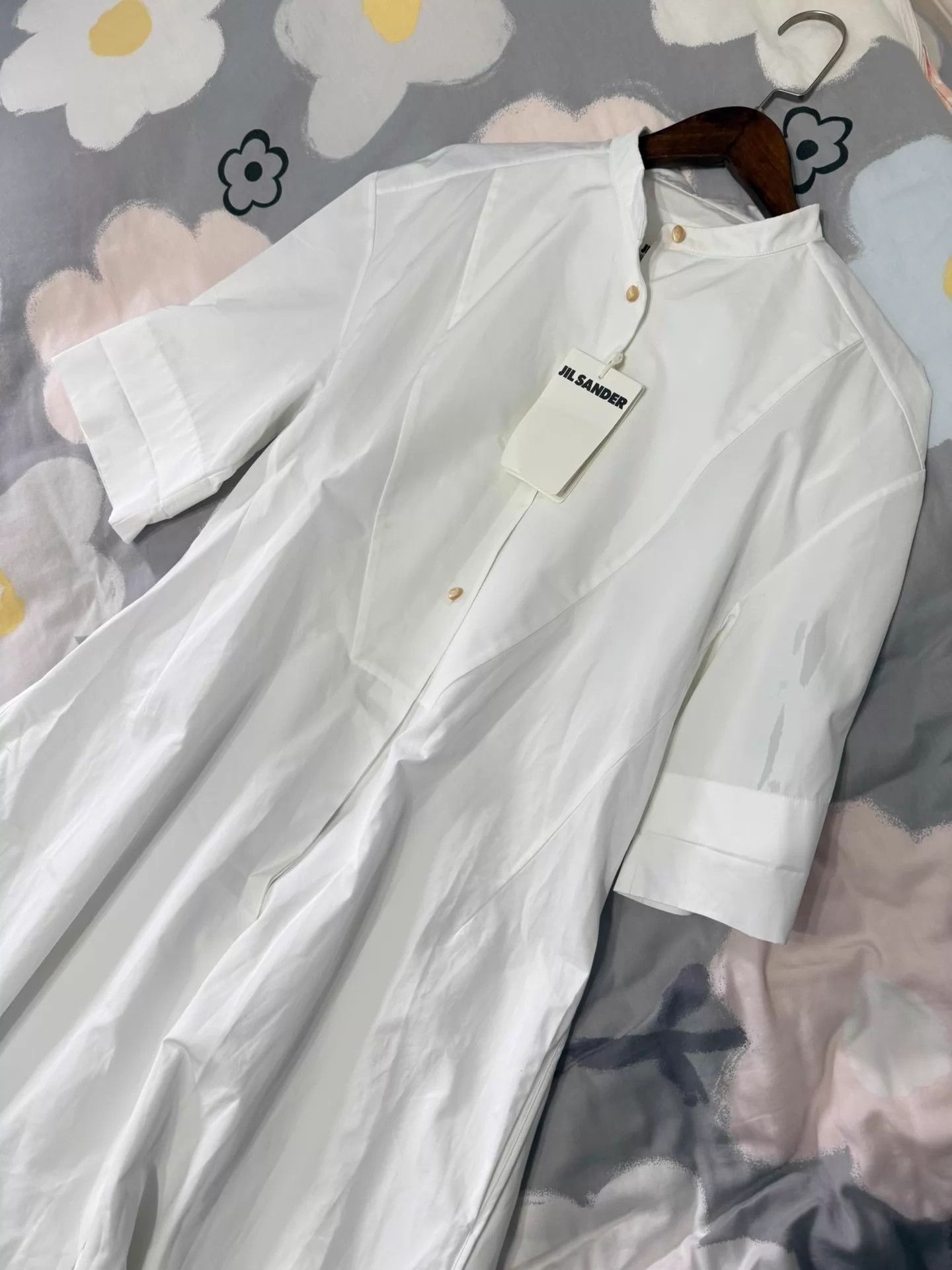 Jil Sander Jil Sander shirtdress 95% new like new authentic Size XS / US 0-2 / IT 36-38 - 6 Thumbnail