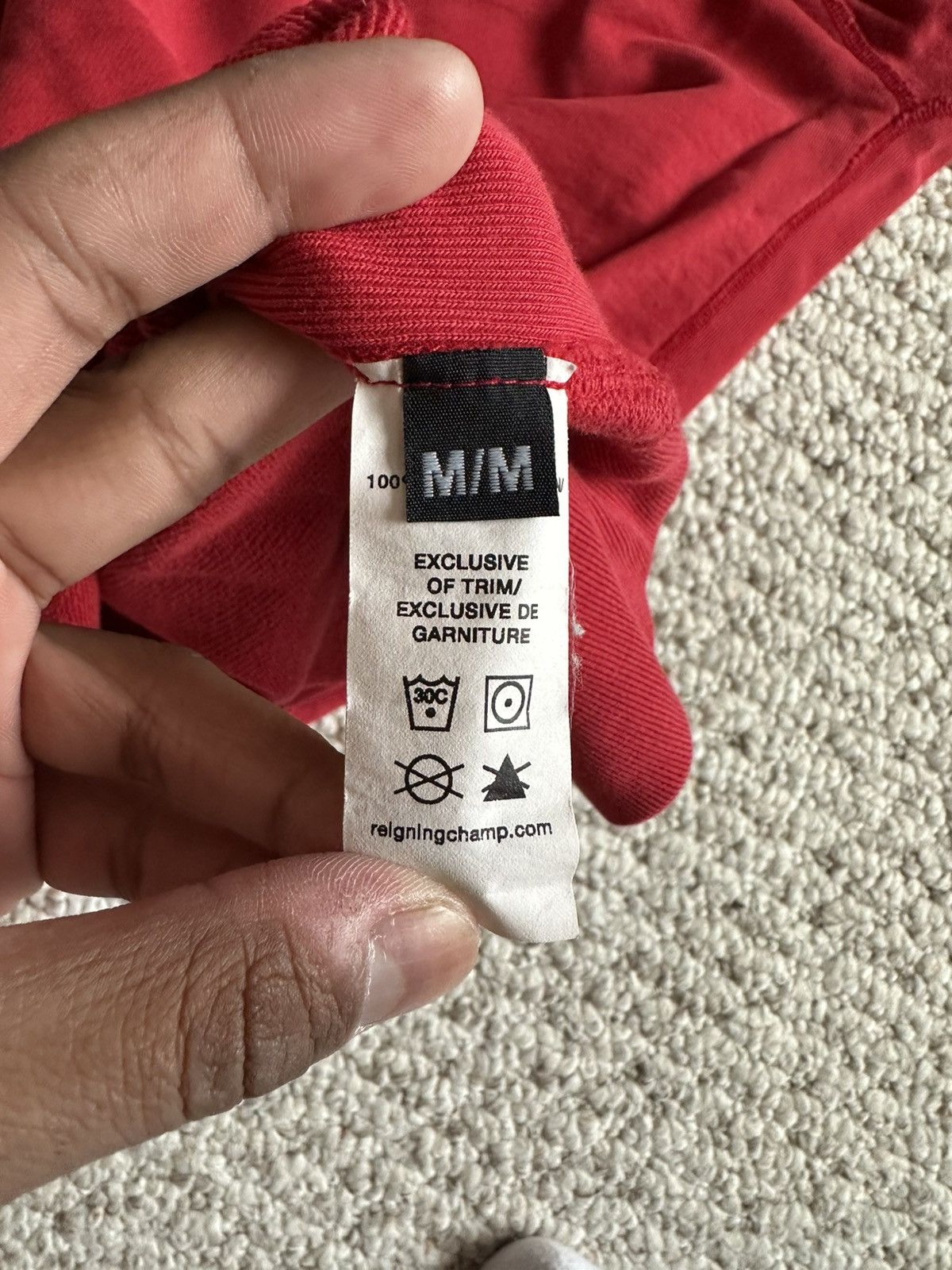 Reigning Champ Reigning Champ Hoodie Size US M / EU 48-50 / 2 - 4 Thumbnail