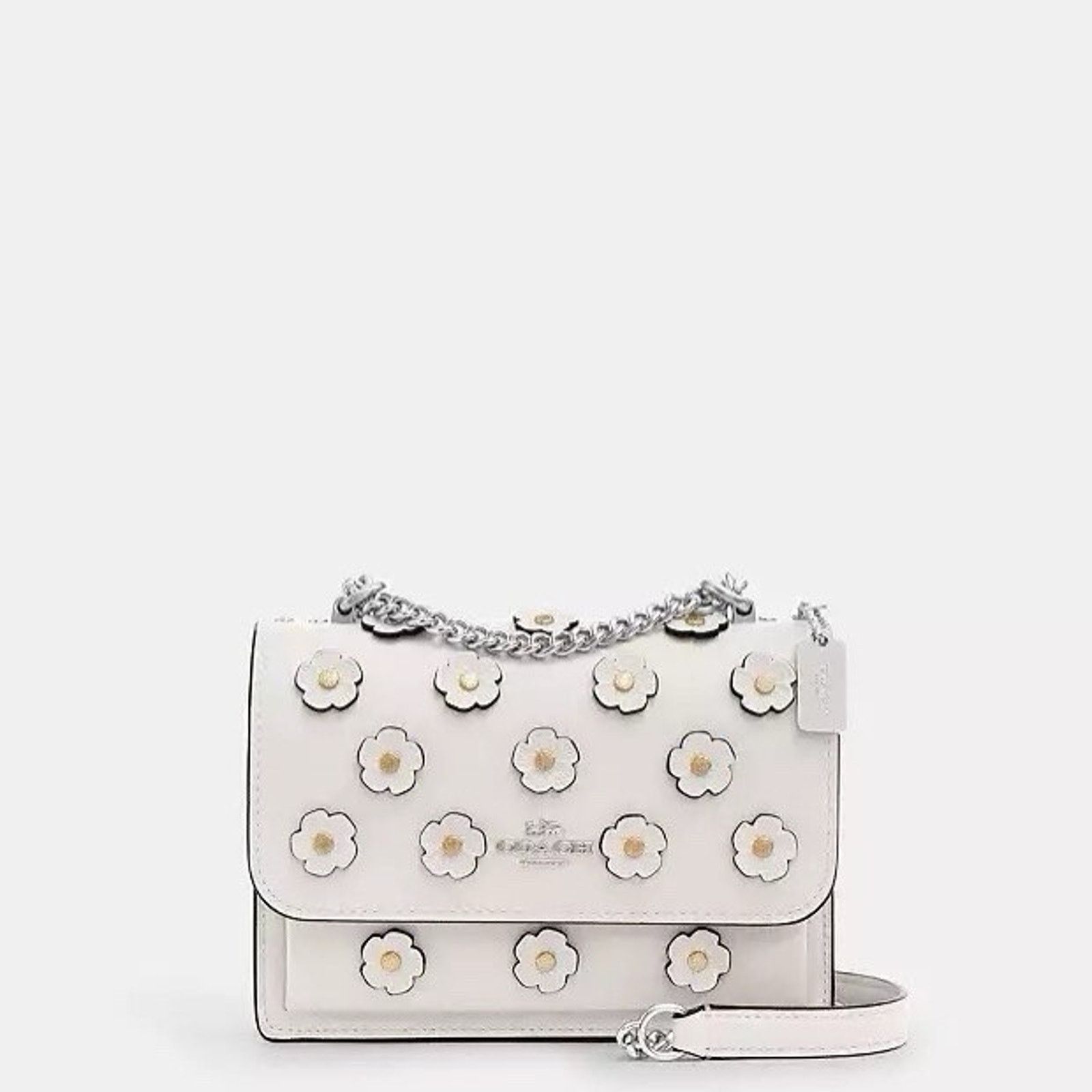 Coach NWT Coach Mini Klare Crossbody Bag Floral CAK00 Chalk Size ONE SIZE - 6 Thumbnail