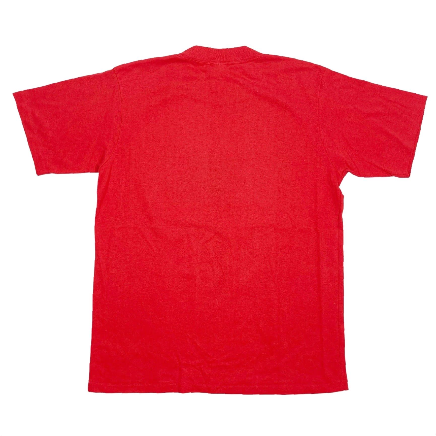 Vintage VINTAGE Caribe Sportswear T-Shirt Men XL Red 80s California Surfing Short Sleeve Crew Neck Single Stitch Size US XL / EU 56 / 4 - 4 Thumbnail