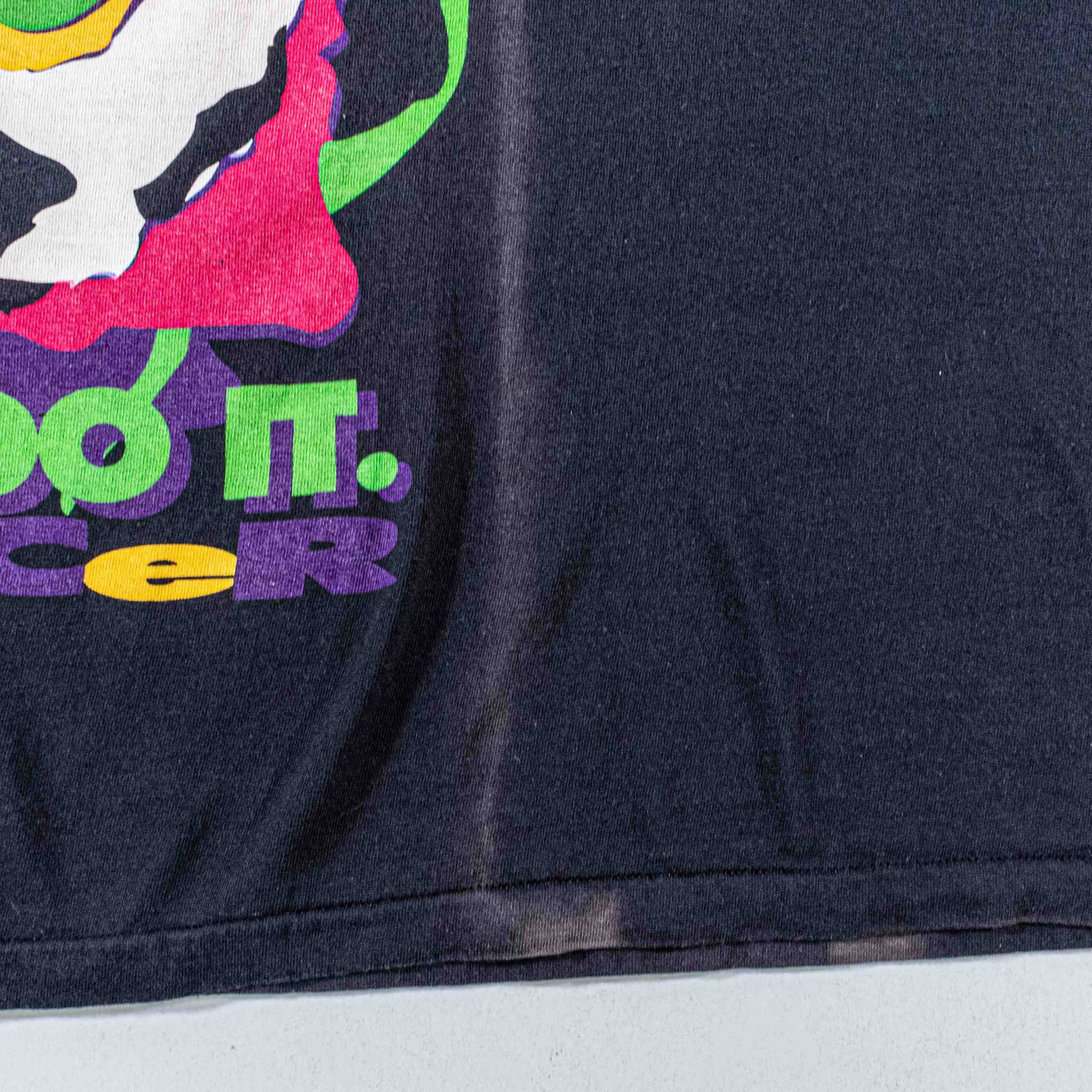 Nike Vintage Nike Soccer Just Do It AOP T-Shirt 90s World Cup Size US L / EU 52-54 / 3 - 6 Thumbnail