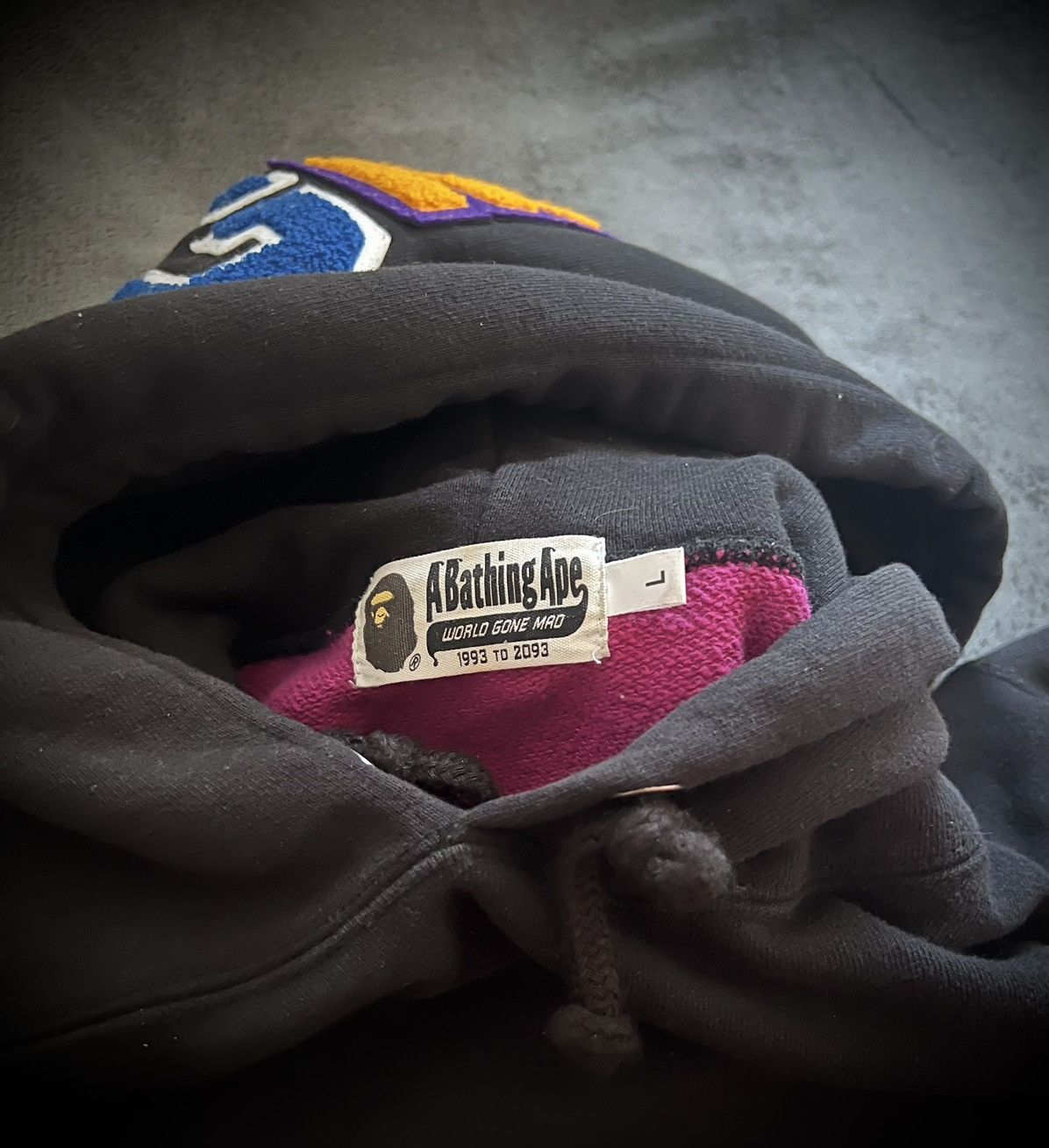 Bape Authentic A Bathing Ape Side Zip Shark Wide Pullover Hoodie Size US L / EU 52-54 / 3 - 13 Thumbnail