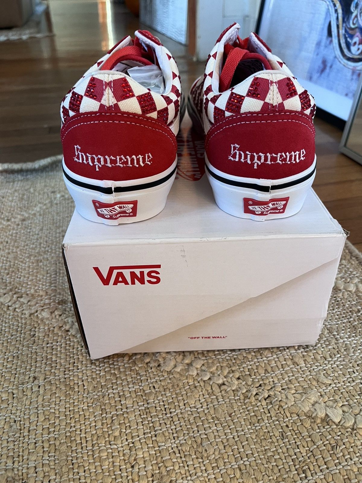 Supreme vans low on sale