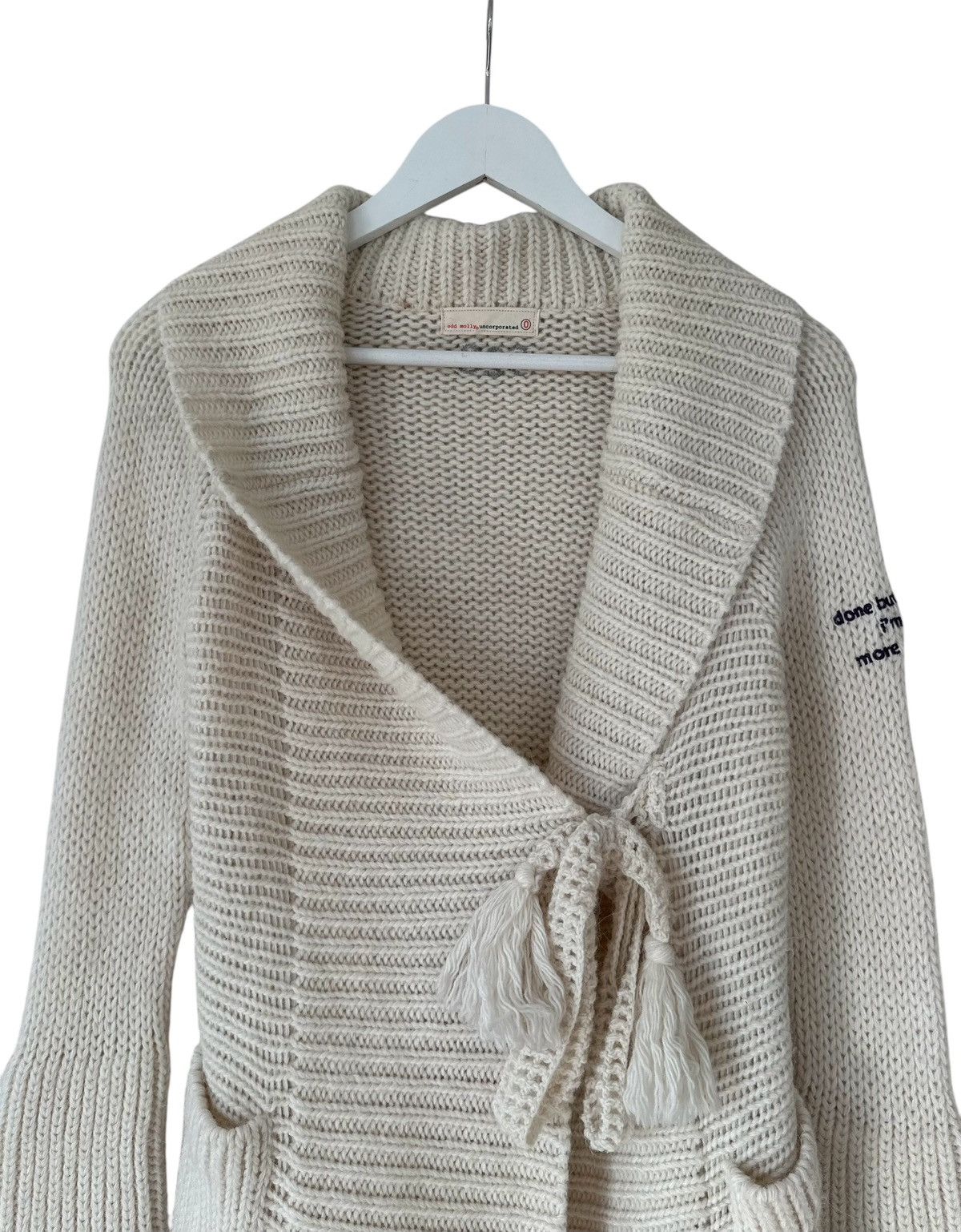 Other Odd Molly 528 cable knit alpaca wool cardigan Size 0 Size XS / US 0-2 / IT 36-38 - 2 Thumbnail