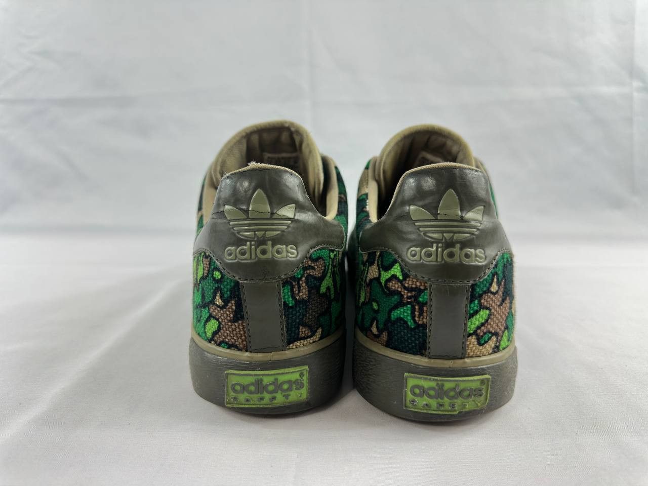 Adidas RARE Adidas Stan Smith Safety 2006 Camo Green Size US 11 / EU 44 - 5 Thumbnail