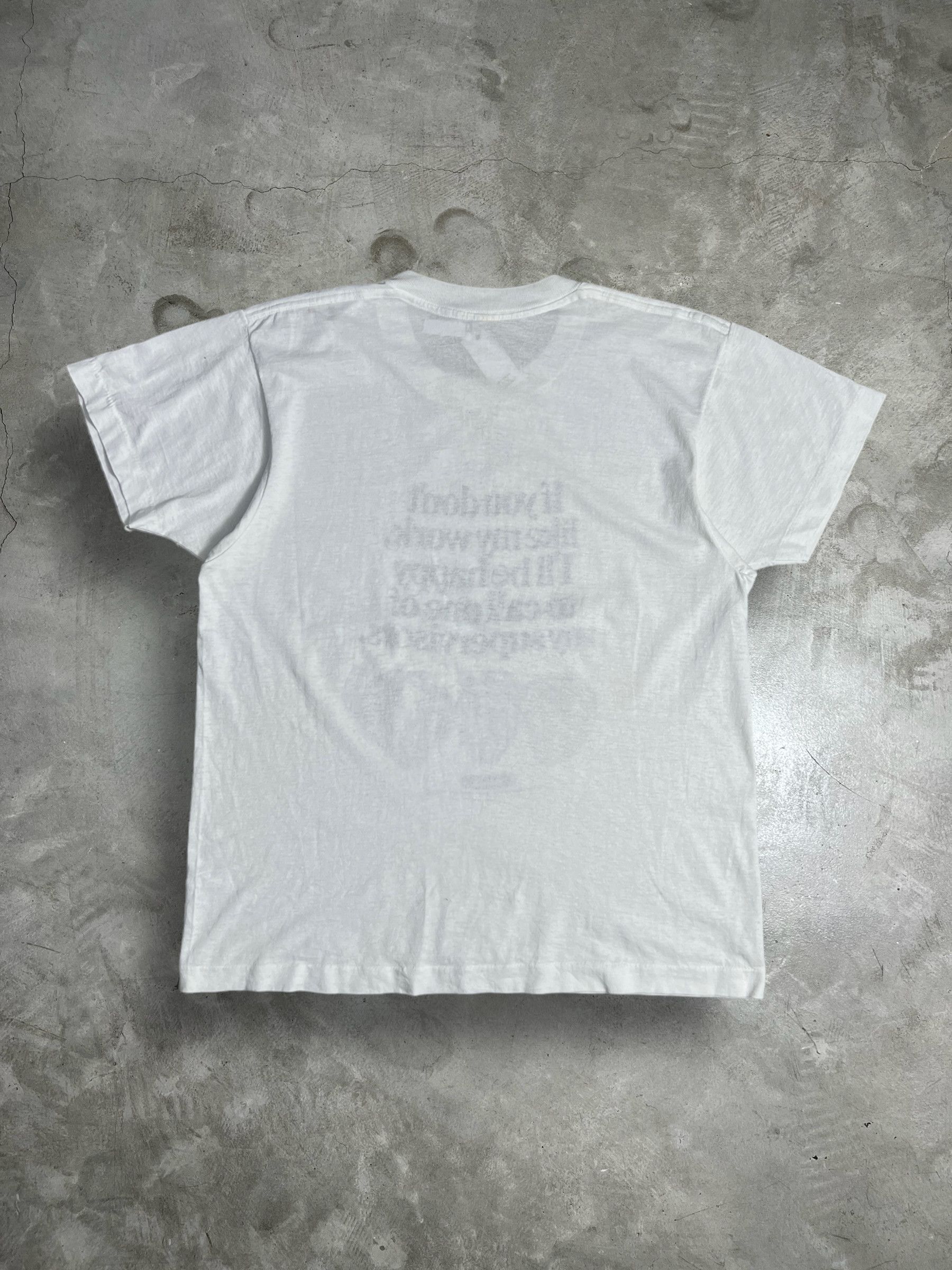 Vintage Vintage 80s The Three Stooges Comedian Group Tee (L) GTME216 Size US L / EU 52-54 / 3 - 10 Thumbnail