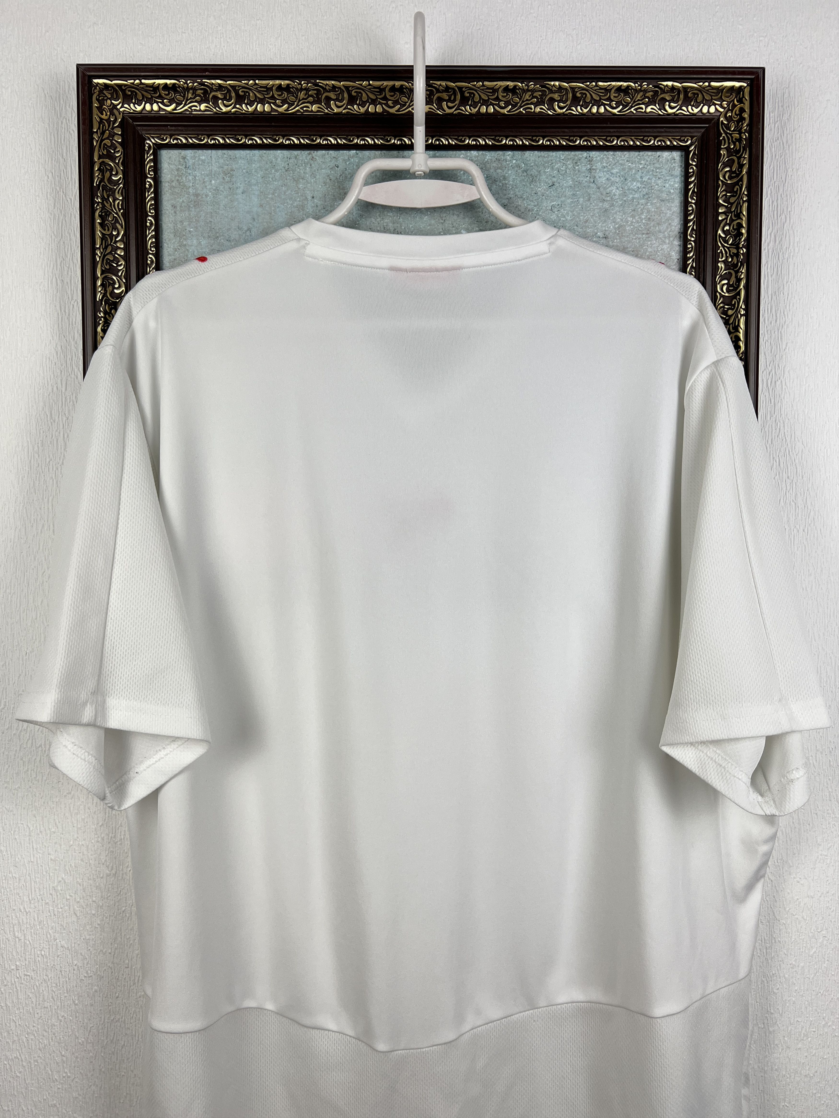 Puma Poland Home football shirt 2008 Soccer White Jersey Trikot Size US XXL / EU 58 / 5 - 10 Thumbnail