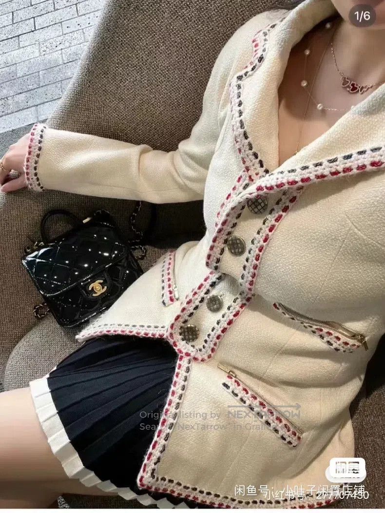 Chanel Chanel Hamburger series jacket Size XXS / US 00 / IT 34 - 7 Thumbnail