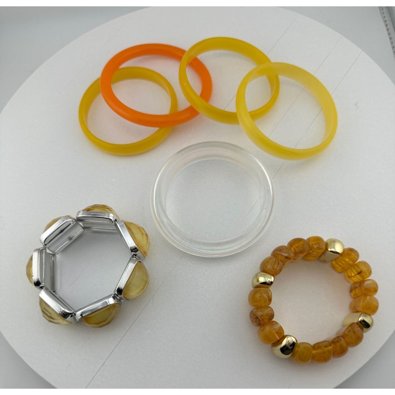 Other Vintage Jewelry Set of 7 Women's Bracelets/Bangle Bracelets Size ONE SIZE - 2 Thumbnail