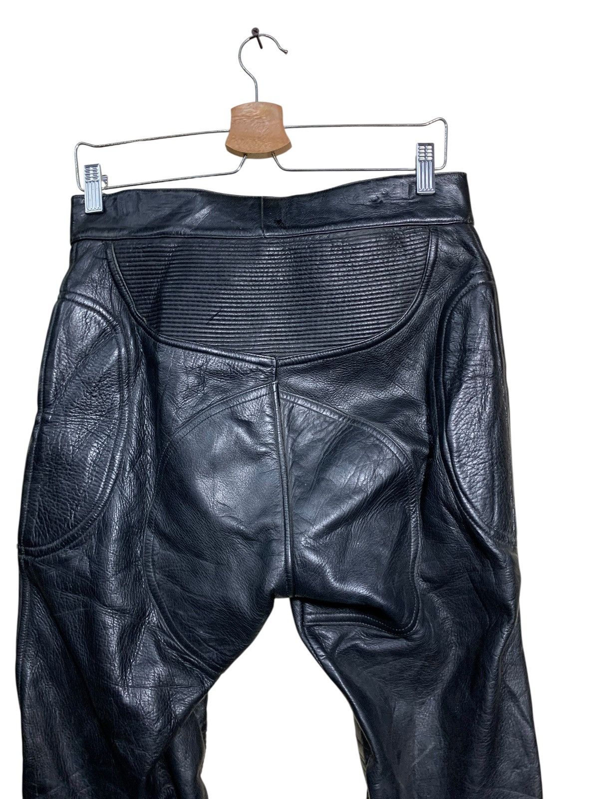 Sports Specialties 🔥VTG GENUINE LEATHER RACING PANTS WITH PADDING KNEE Size US 34 / EU 50 - 7 Thumbnail