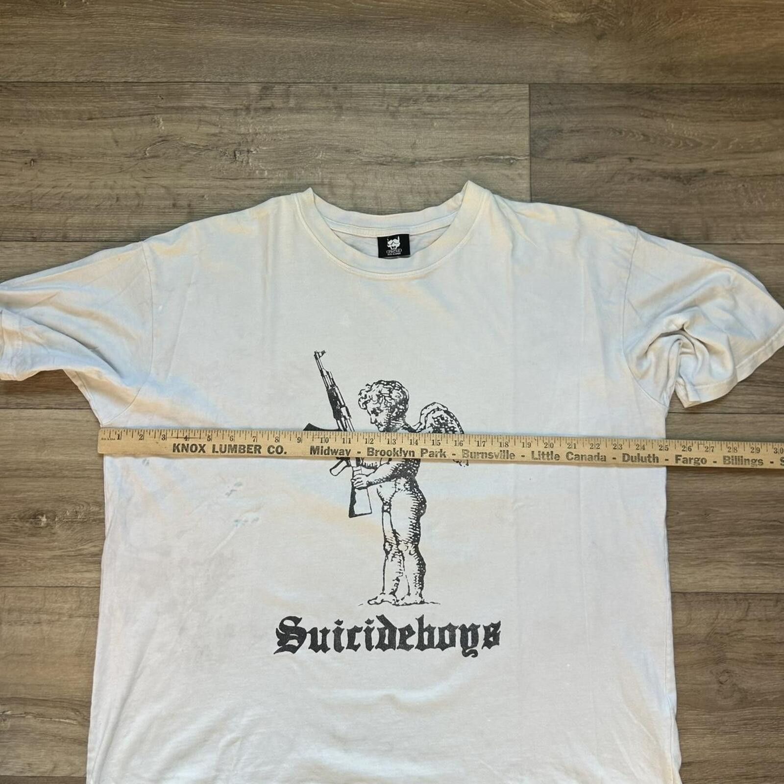 G59 Records Sick y2k Suicideboys white t shirt Size XL minor flaws Size US XL / EU 56 / 4 - 7 Thumbnail