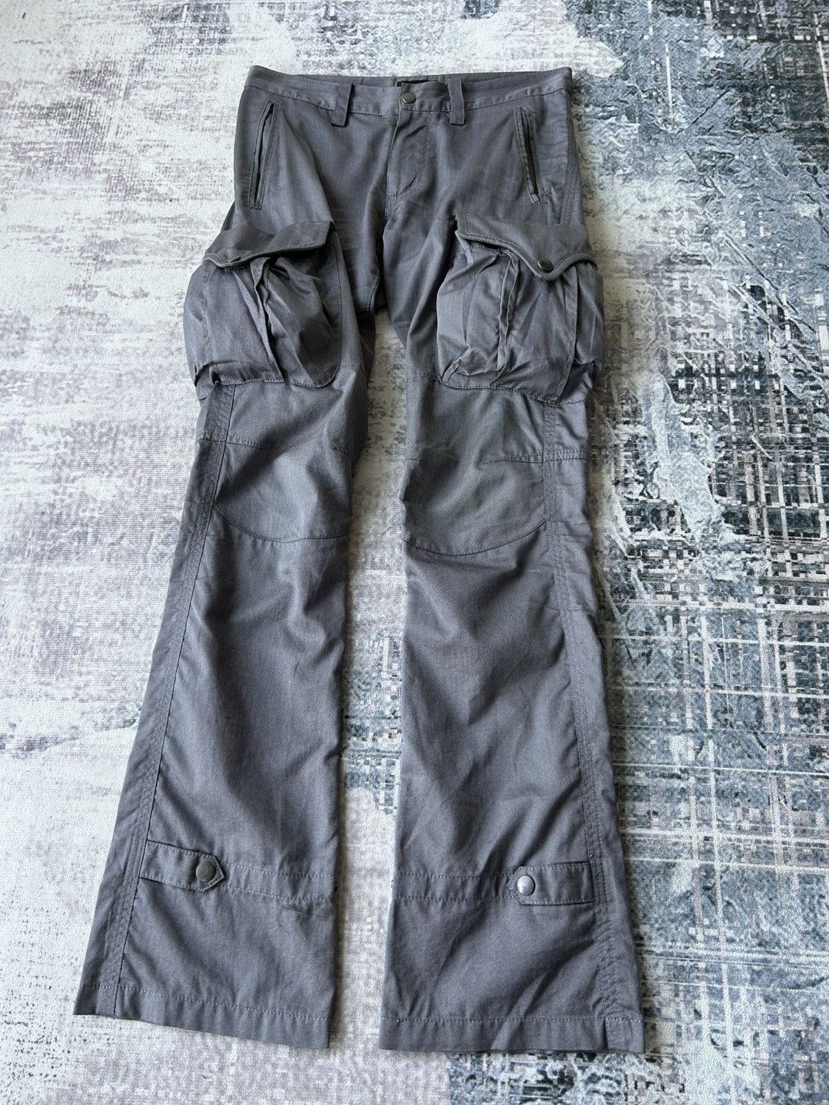Tete Homme Tete Homme Cargo Pants Size US 29 - 2 Thumbnail