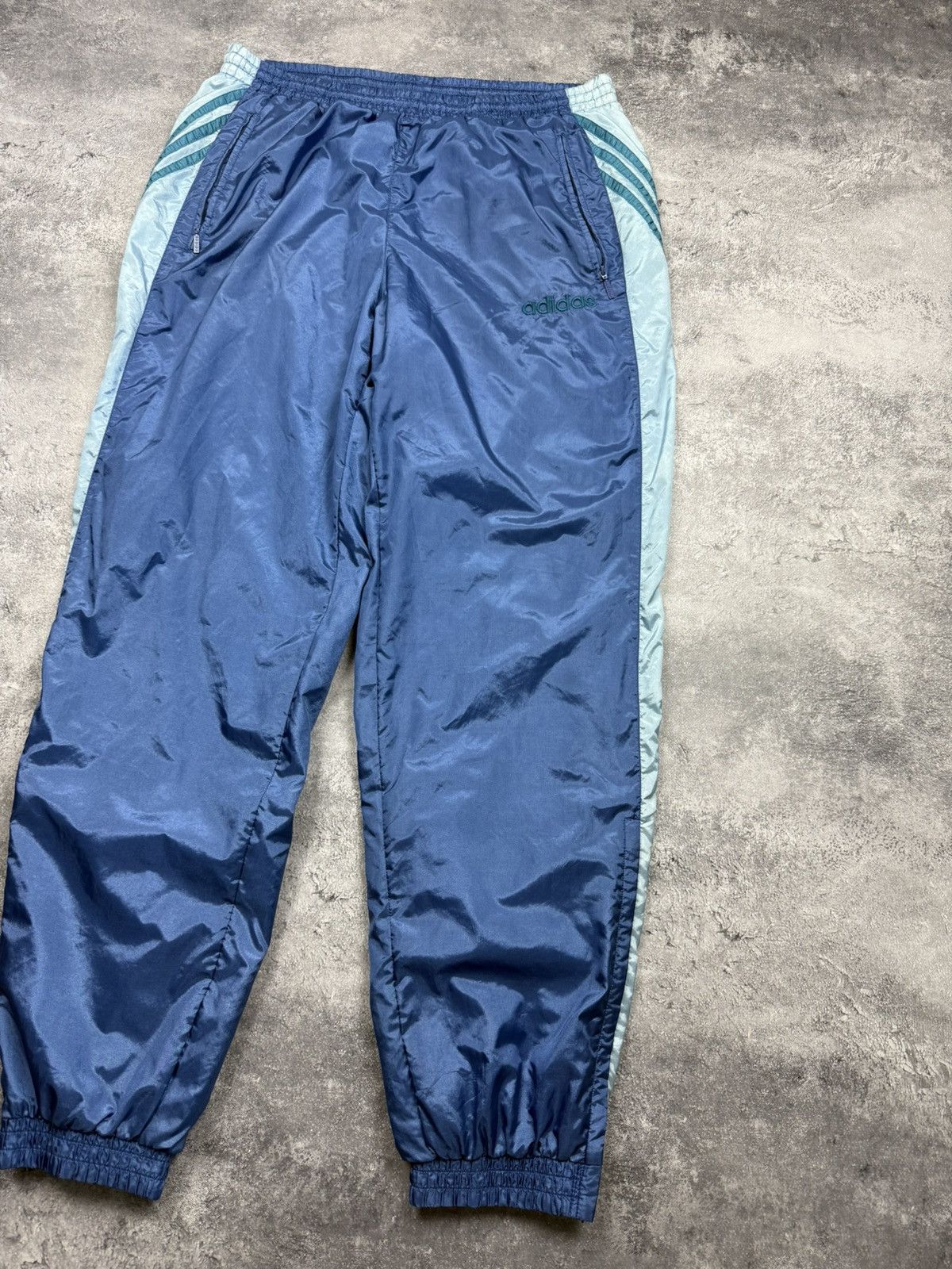 Adidas Vintage Y2K Adidas Nylon Track Pants Sweatpants Size US 34 / EU 50 - 5 Thumbnail