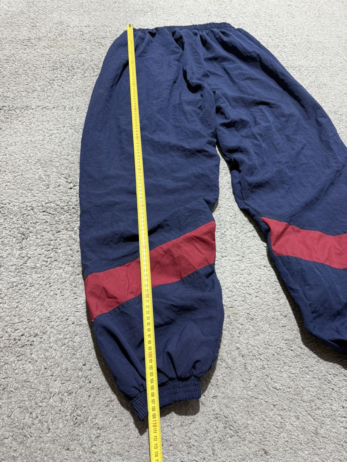 Nike Vintage 90s 80s Nike Sweat Nylon Pants Joggers zip swoosh Size US 34 / EU 50 - 10 Thumbnail